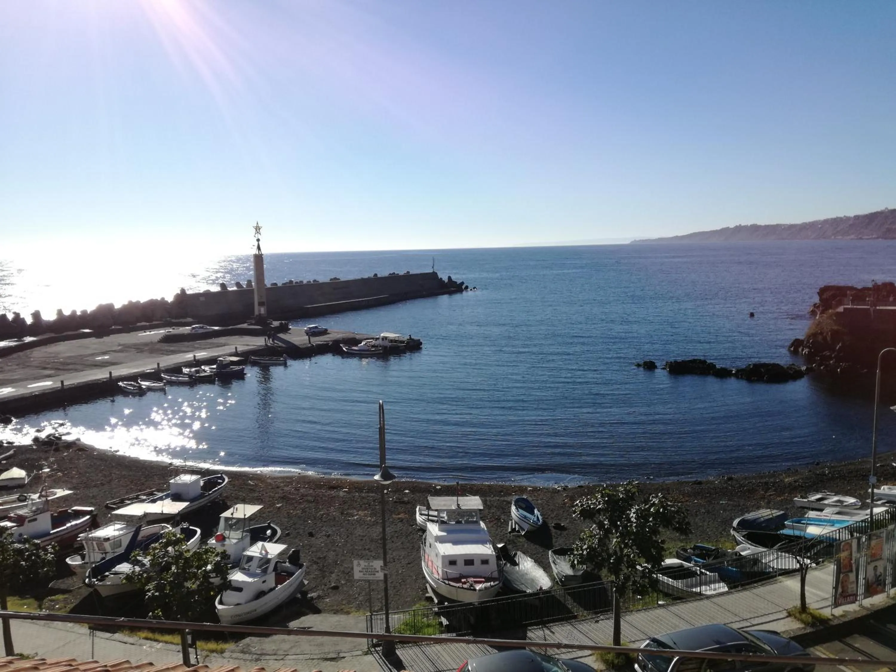 Balcony/Terrace in B&B la spiaggetta di Stazzo