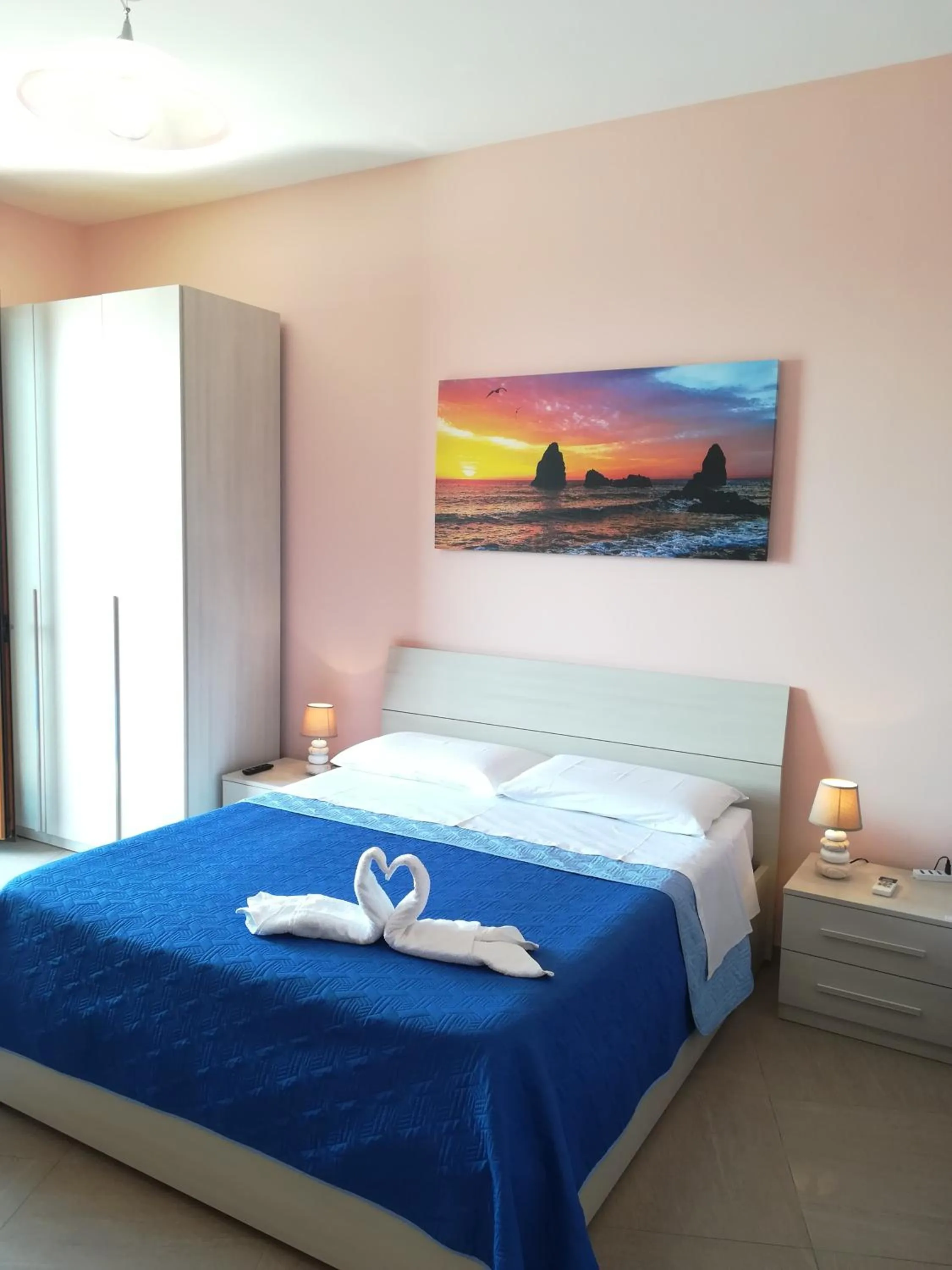 Bed in B&B la spiaggetta di Stazzo