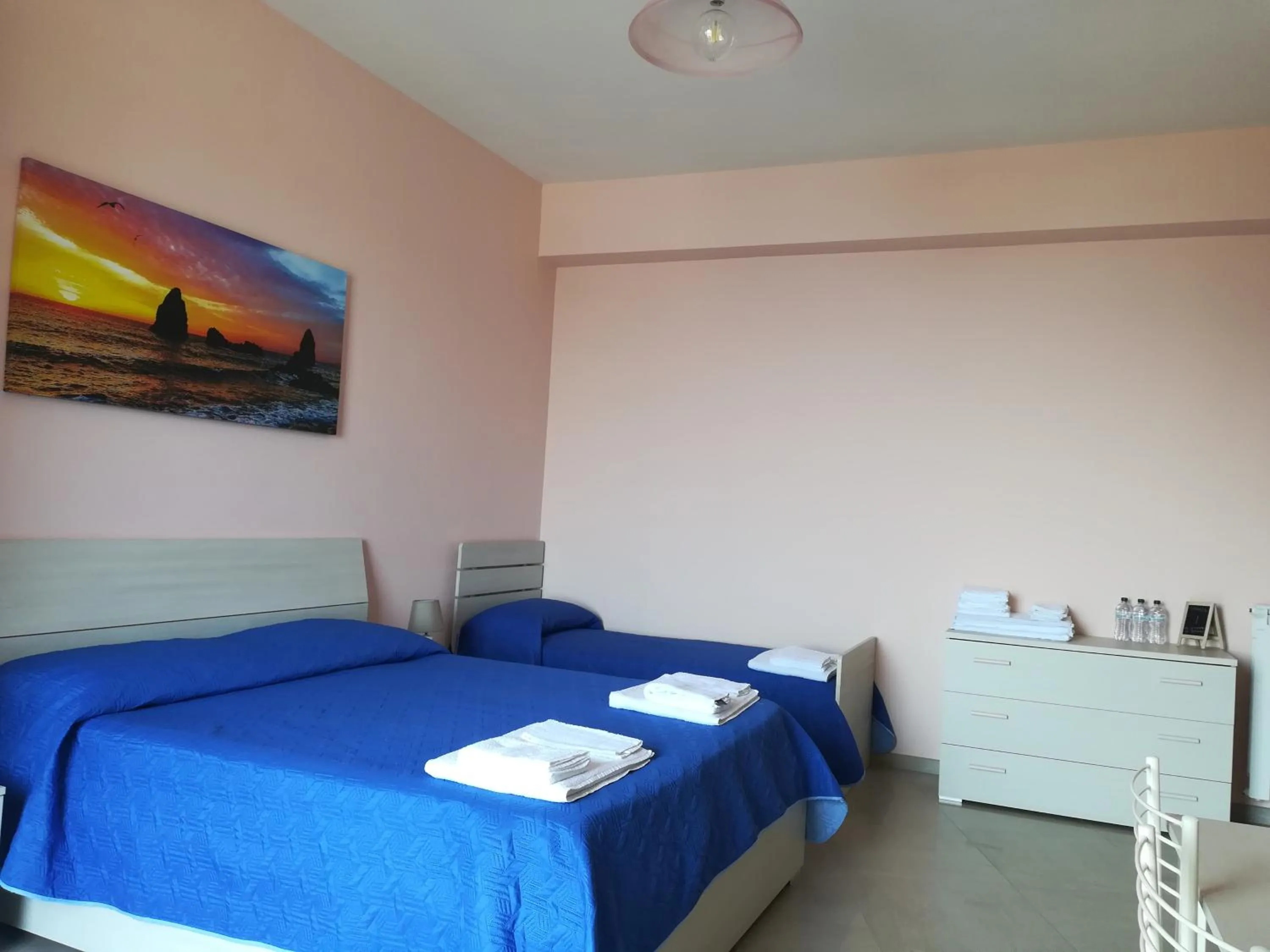 Bed in B&B la spiaggetta di Stazzo