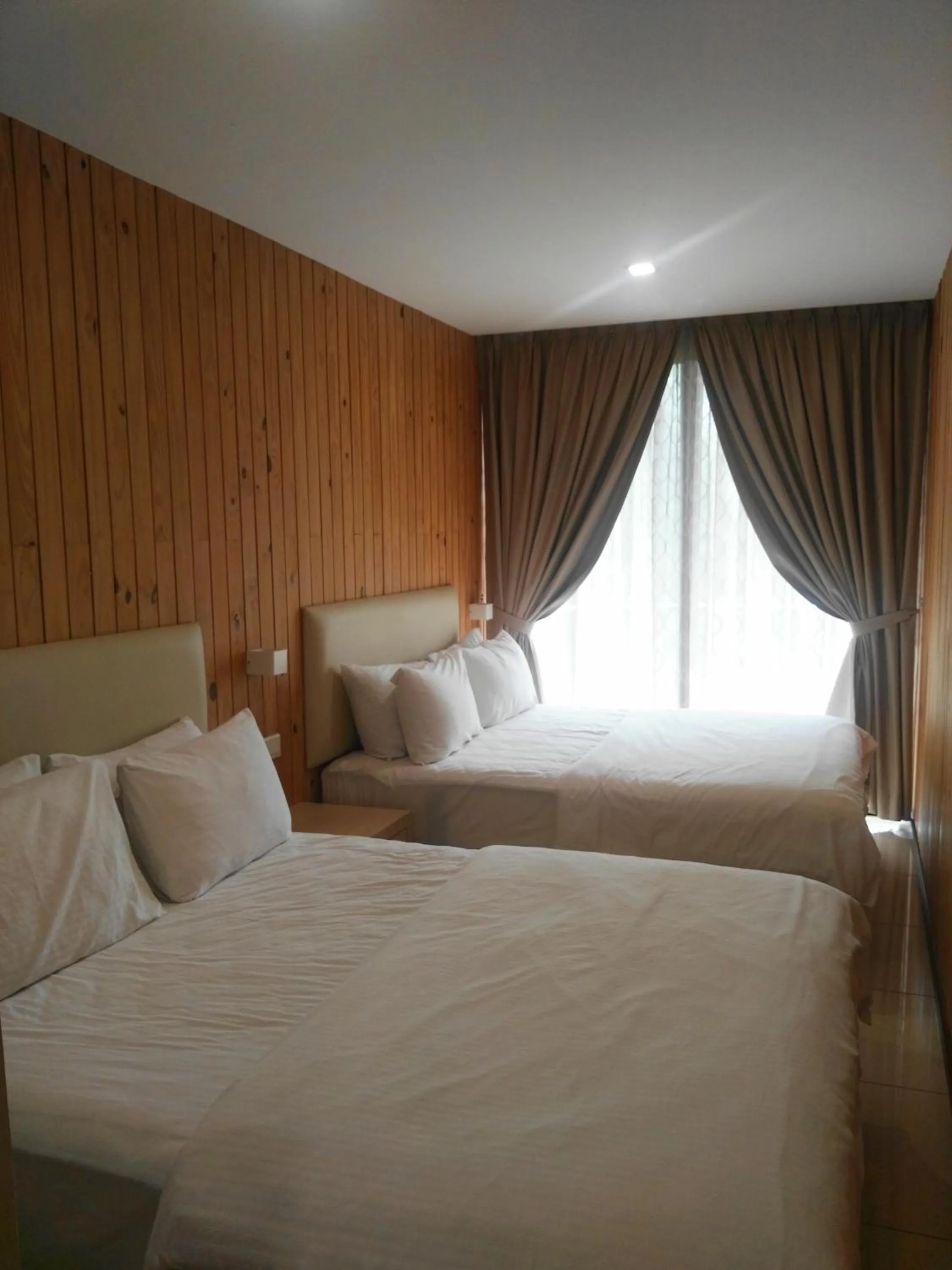 Bed in Kluang Container Swimming Pool Hotel