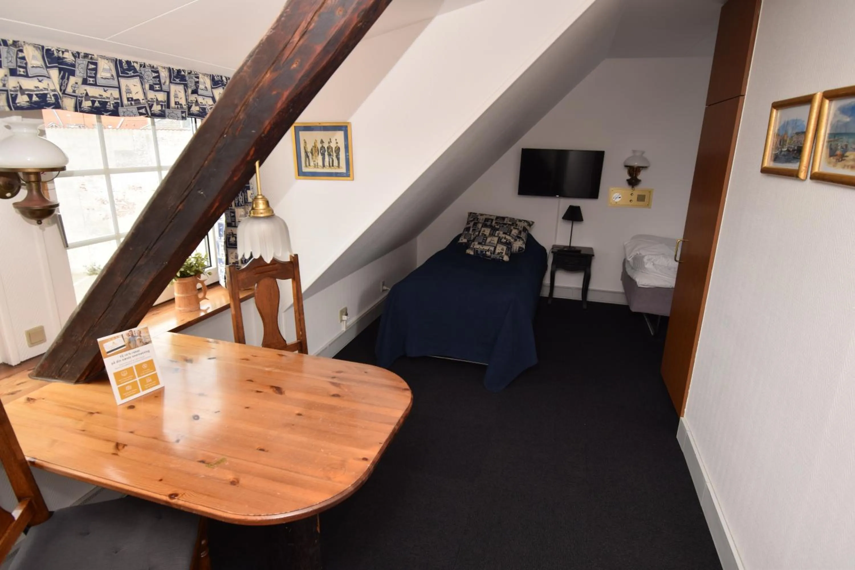 Seating area in Danhostel Frederikshavn City