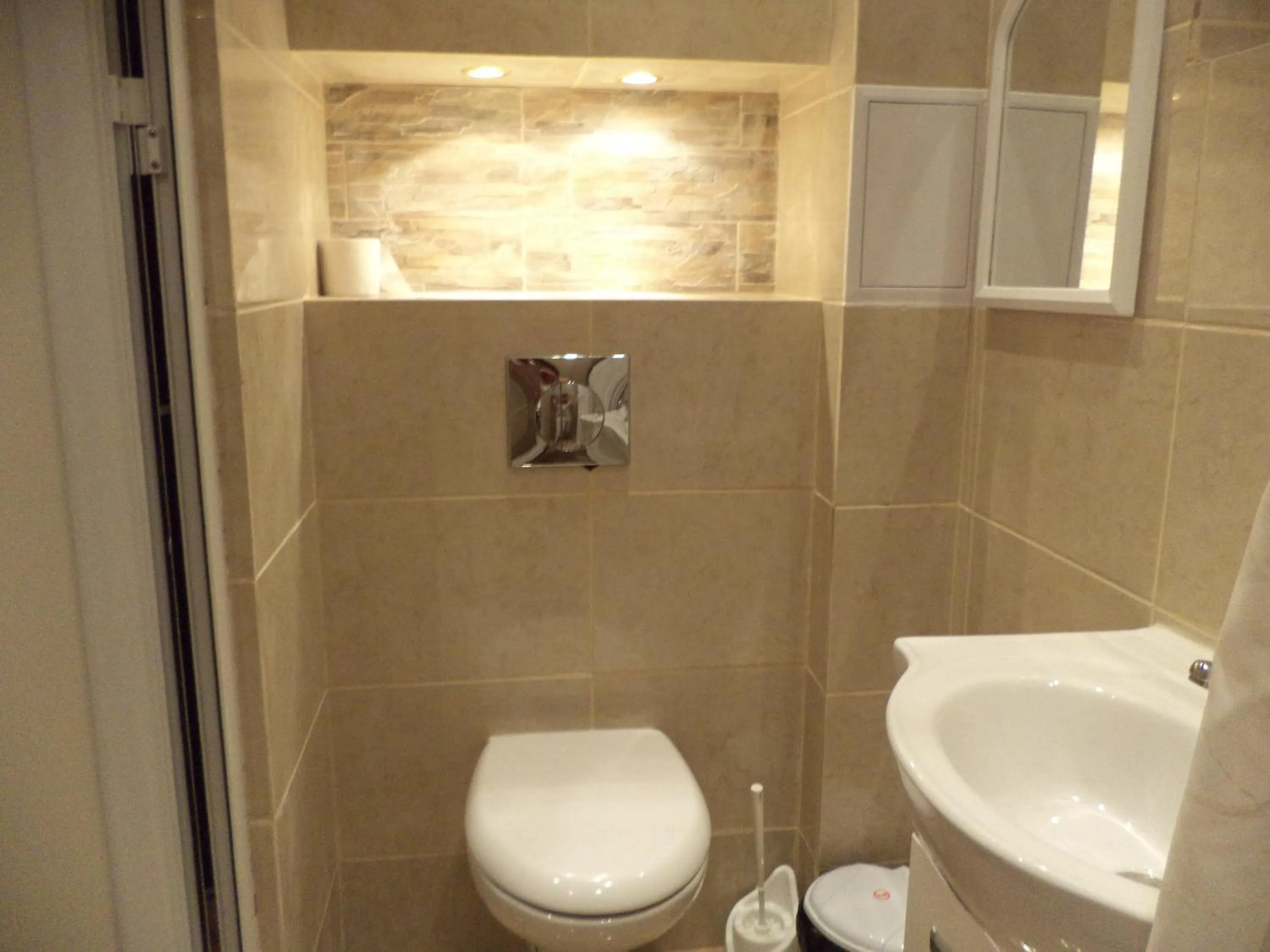 Bathroom in FAMILY HOTEL SAINT PETER