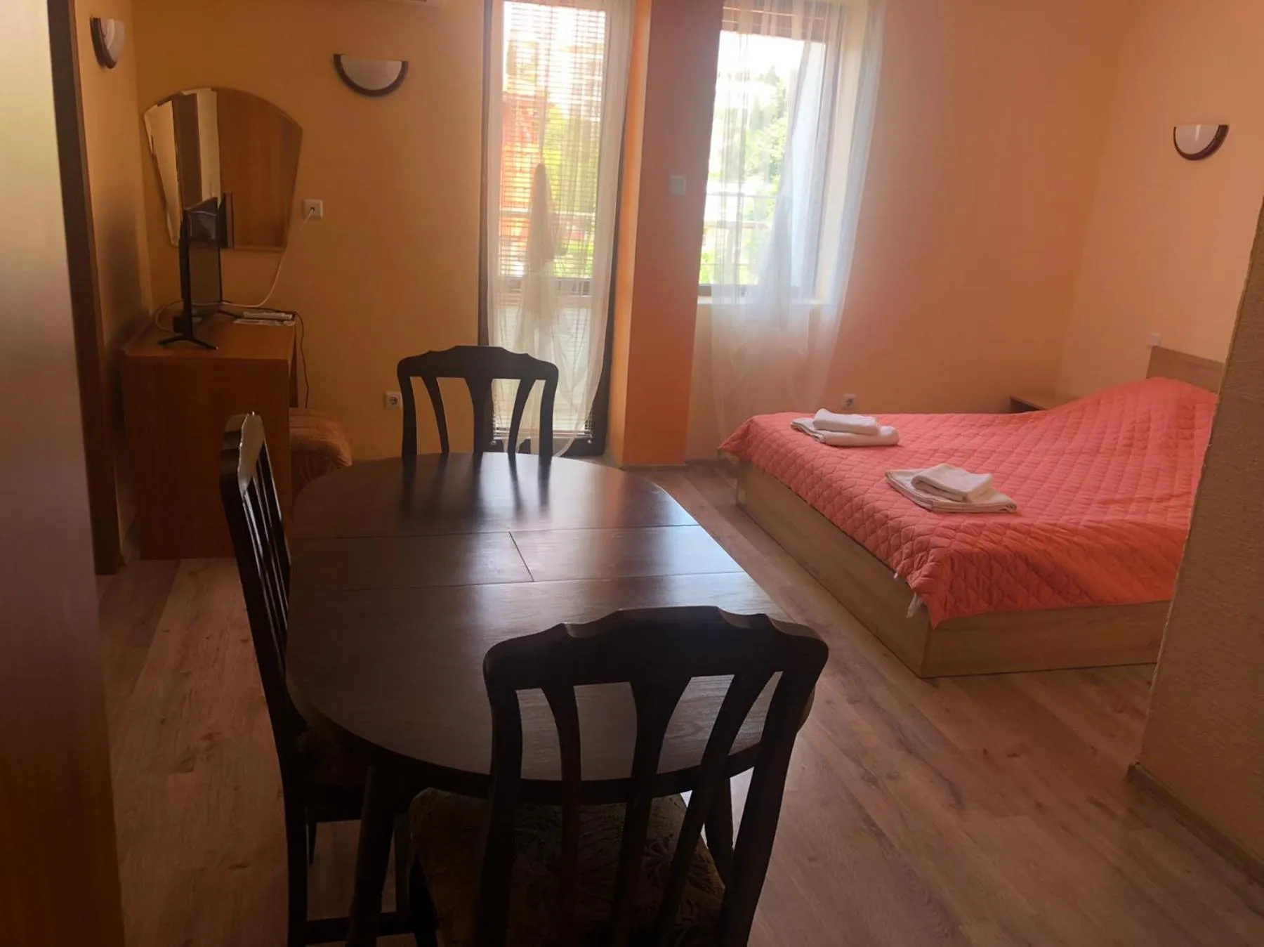 Bed in FAMILY HOTEL SAINT PETER