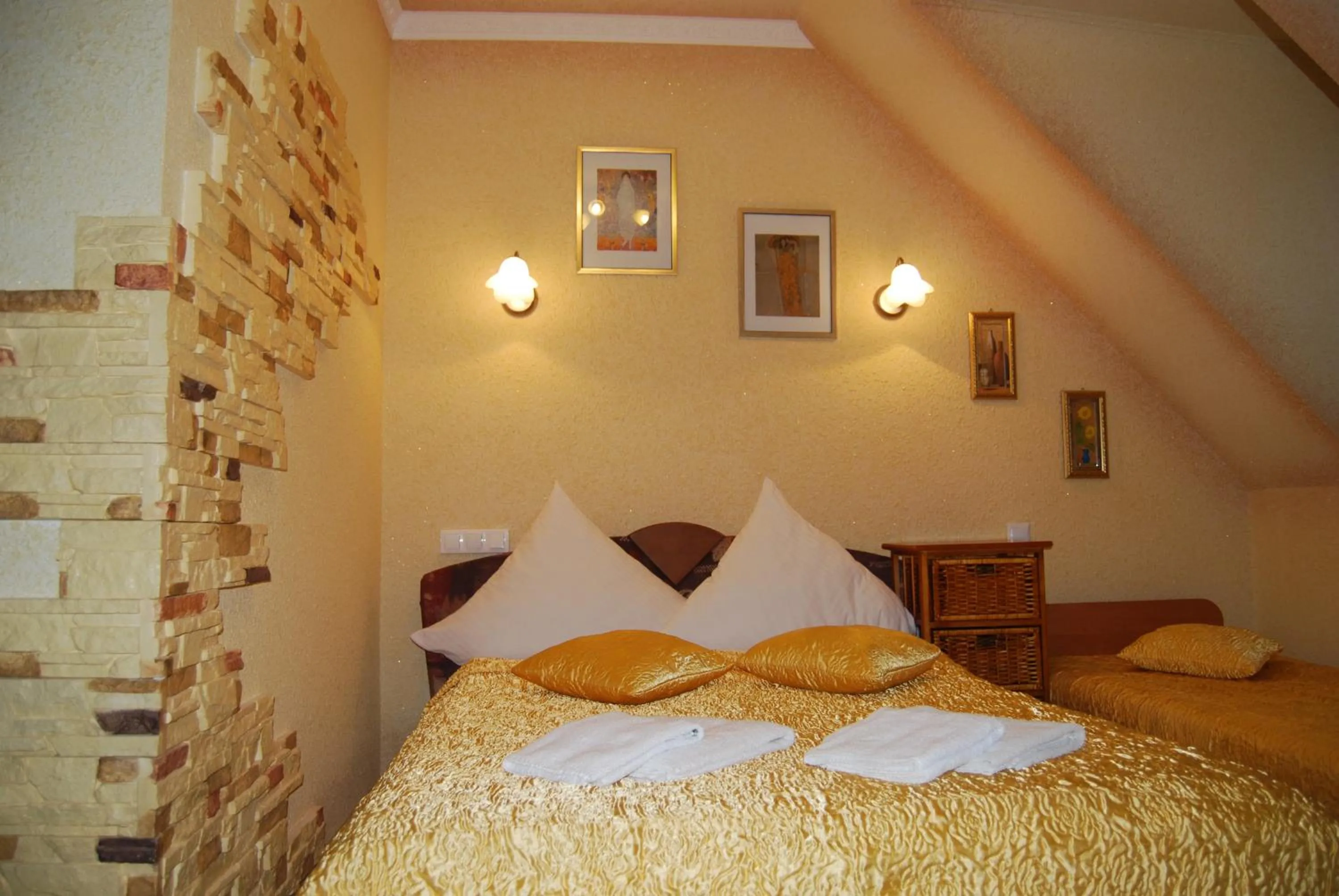 Bed in Villa Europa