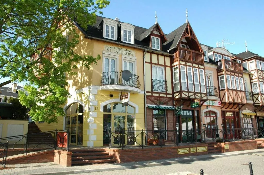 Facade/entrance in Villa Europa