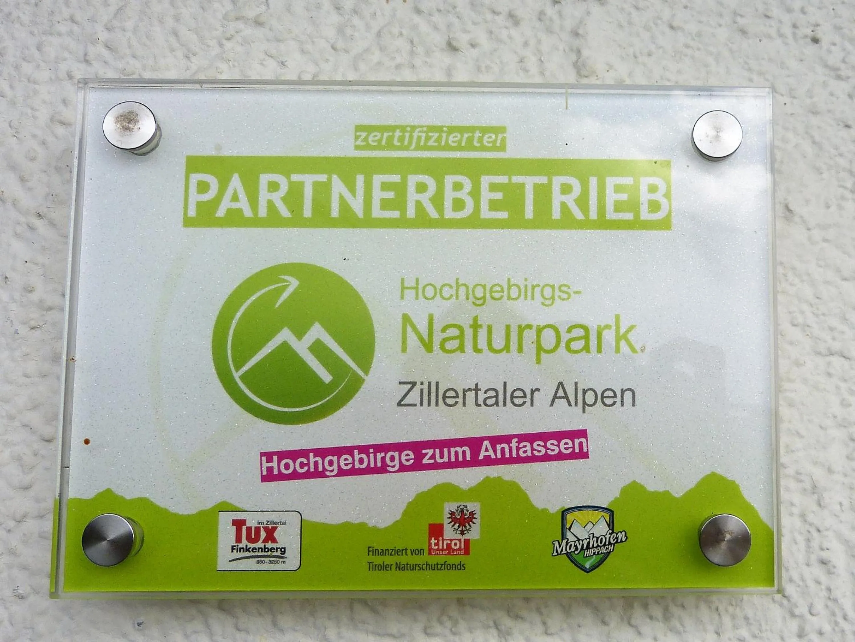 Logo/Certificate/Sign in Haus Astrid-Christoph