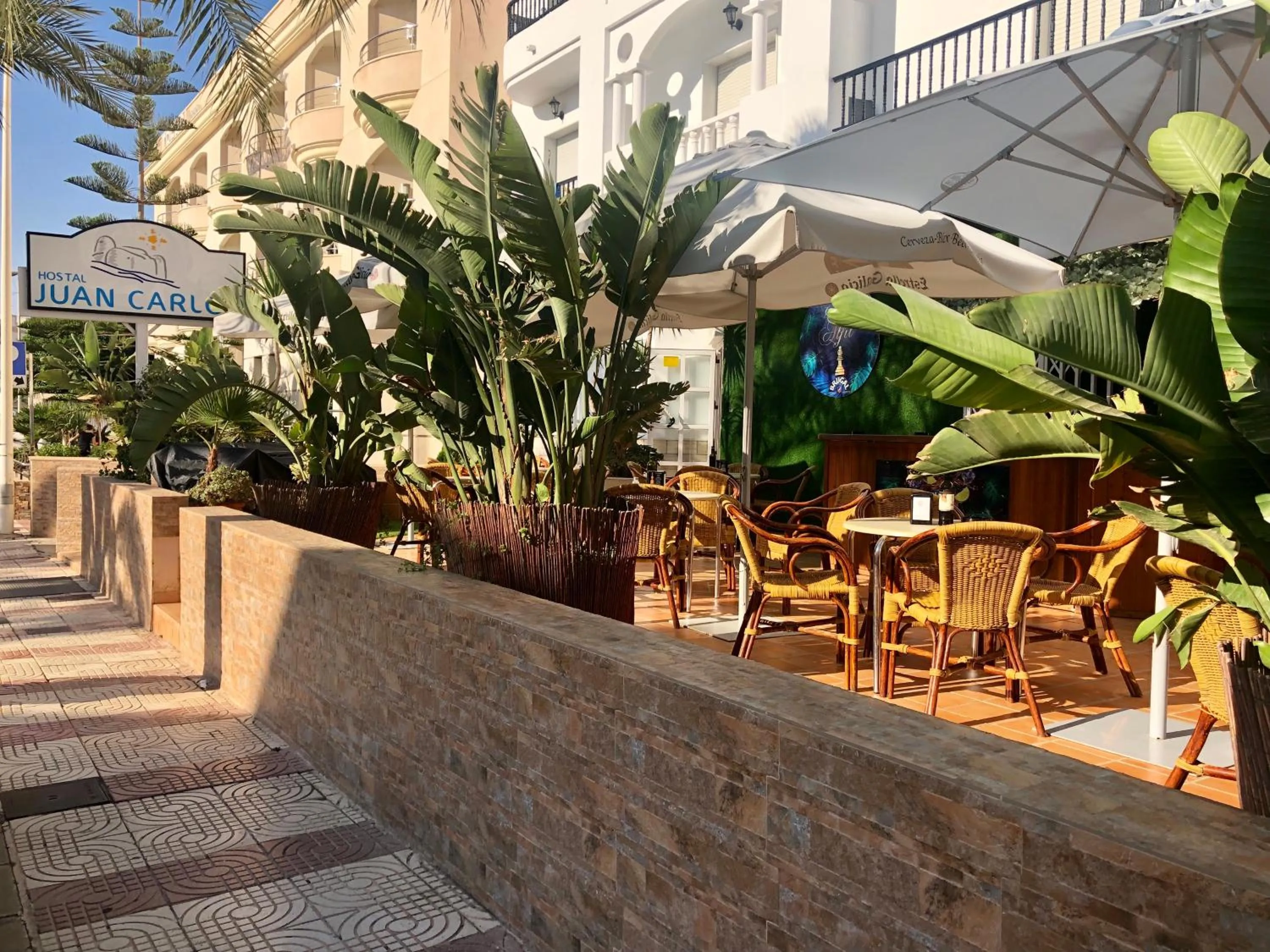 Breakfast in Hostal Juan Carlos