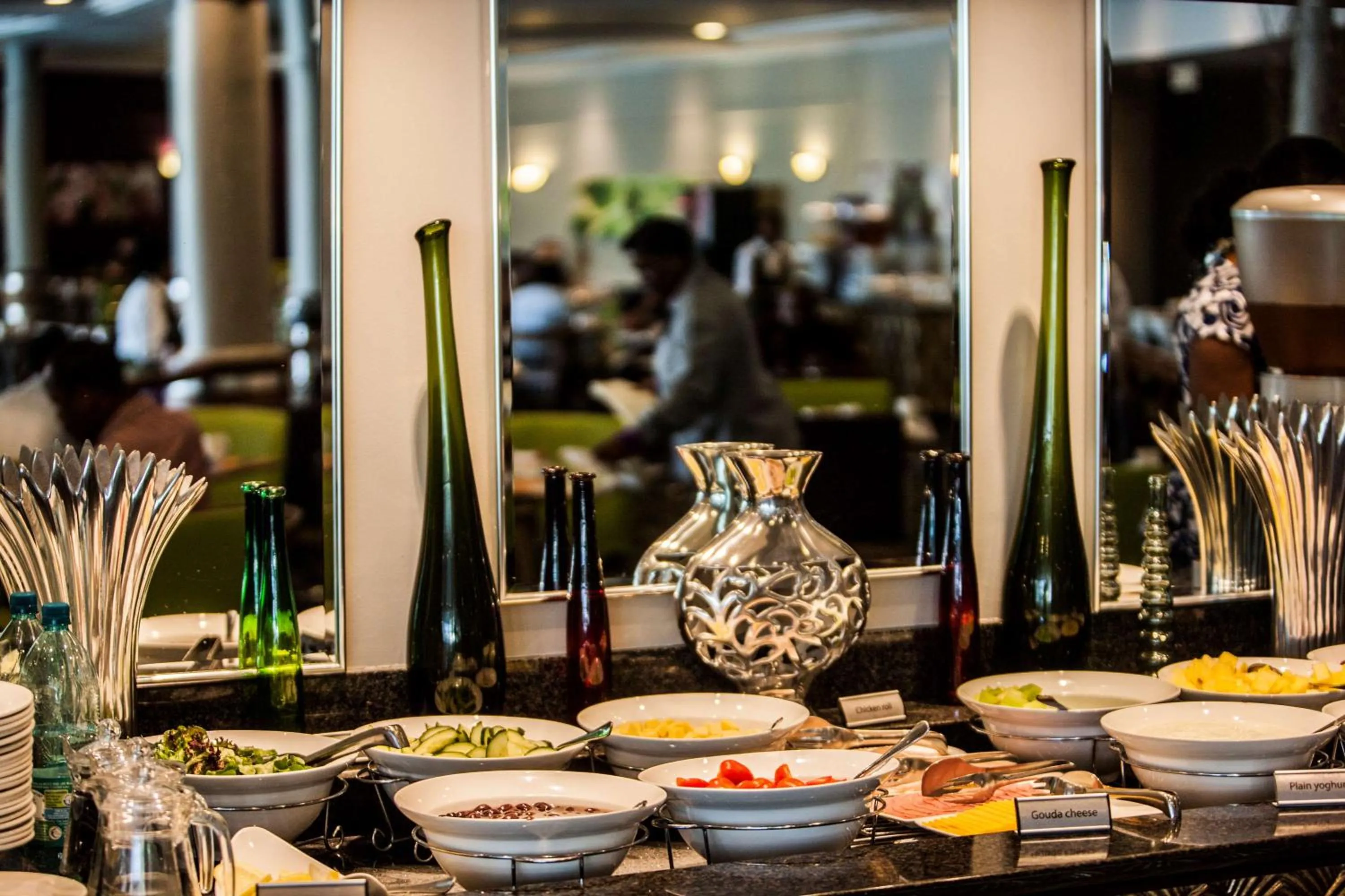 Breakfast in Garden Court Sandton City