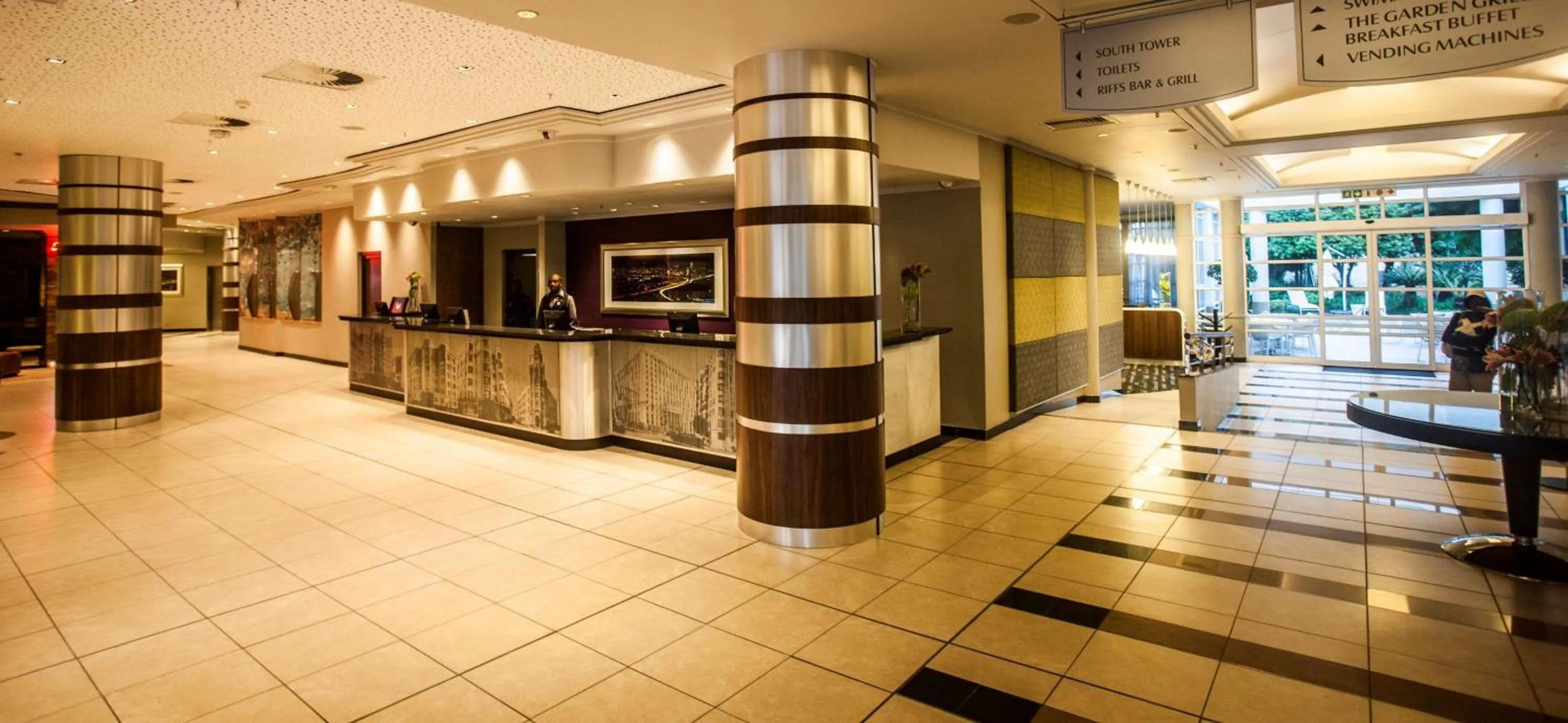 Lobby or reception in Garden Court Sandton City