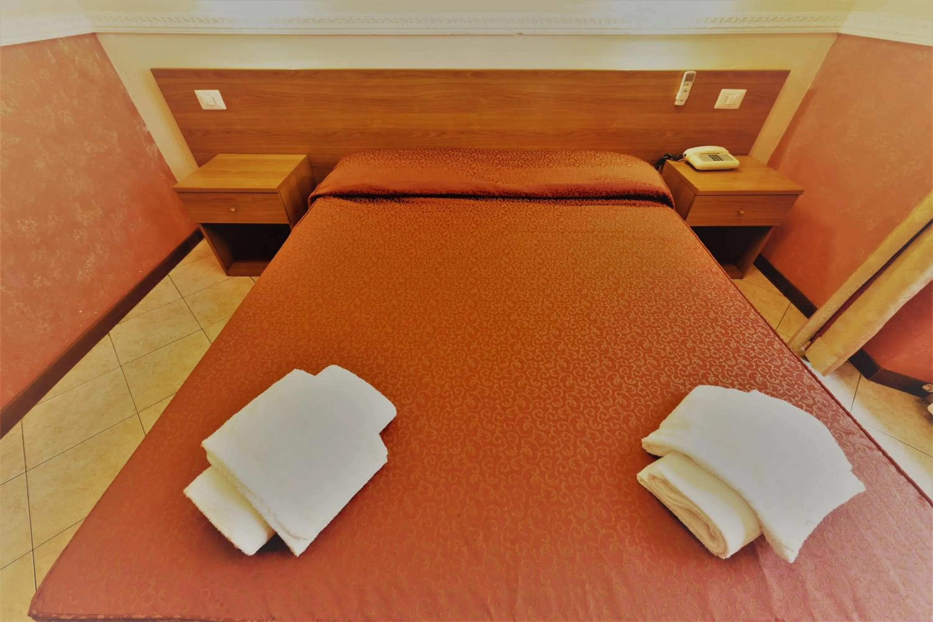 Decorative detail, Bed in Hotel Palazzuolo