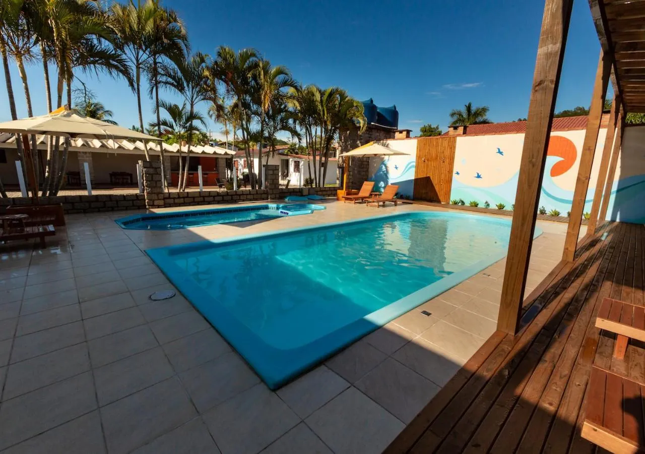 Swimming pool in Pousada Nossa Senhora de Fatima