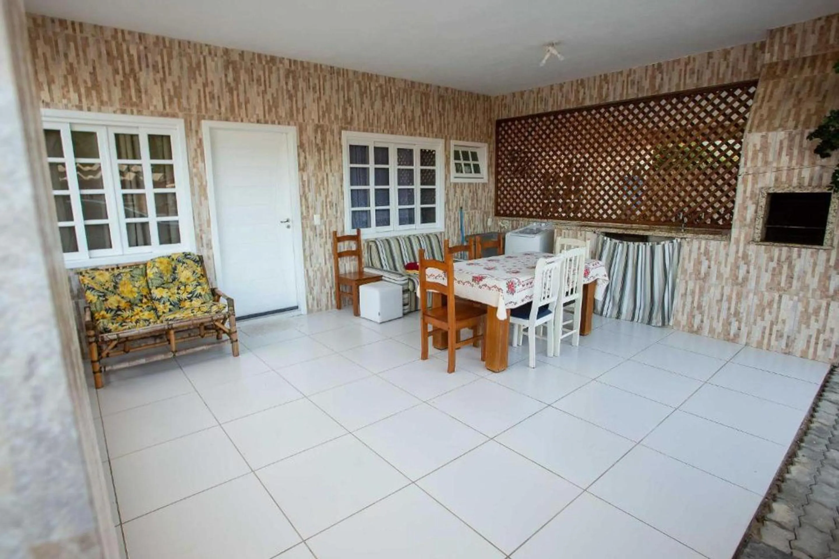 BBQ facilities in Pousada Nossa Senhora de Fatima