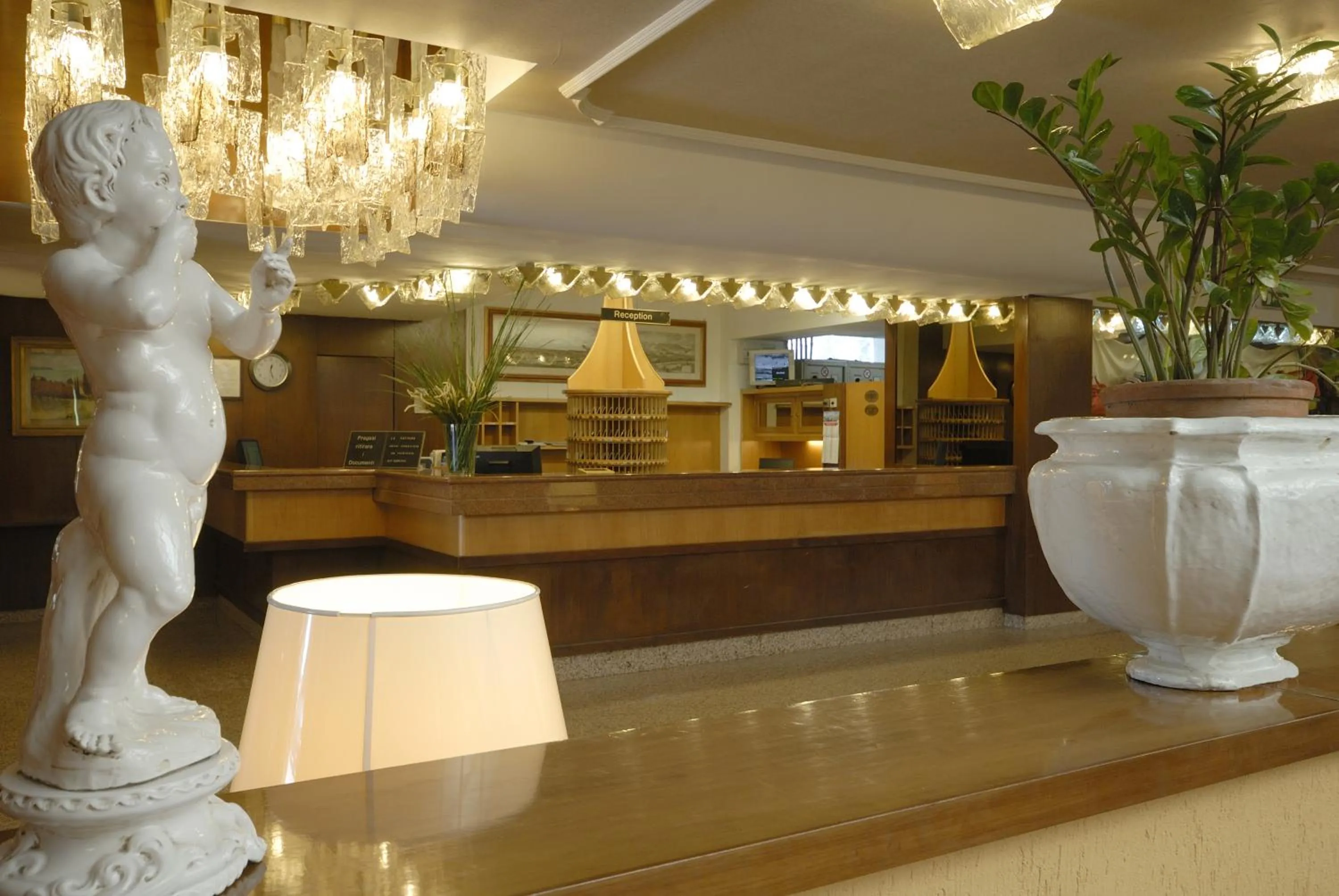 Lobby or reception in Hotel Delta Florence