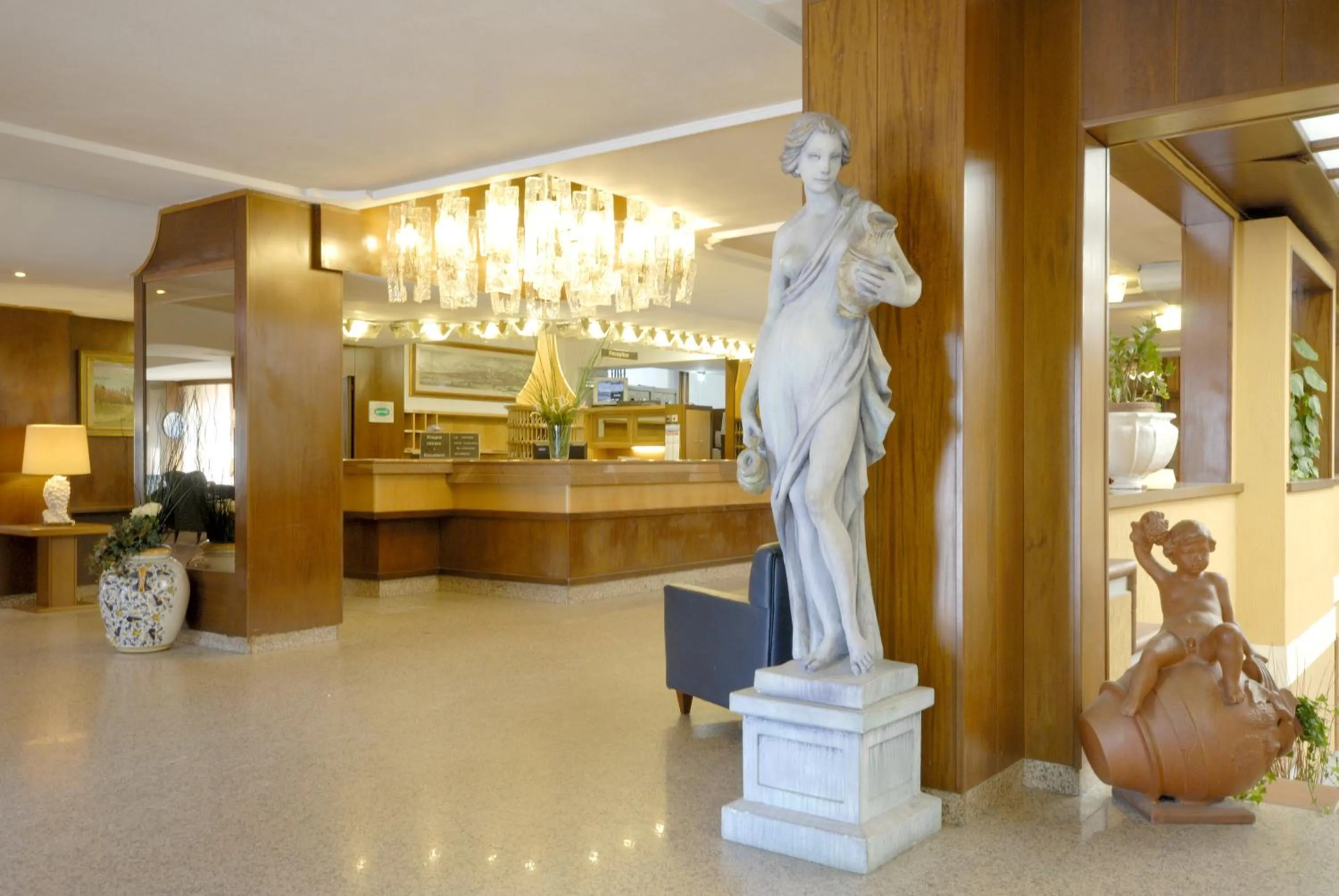 Lobby or reception in Hotel Delta Florence