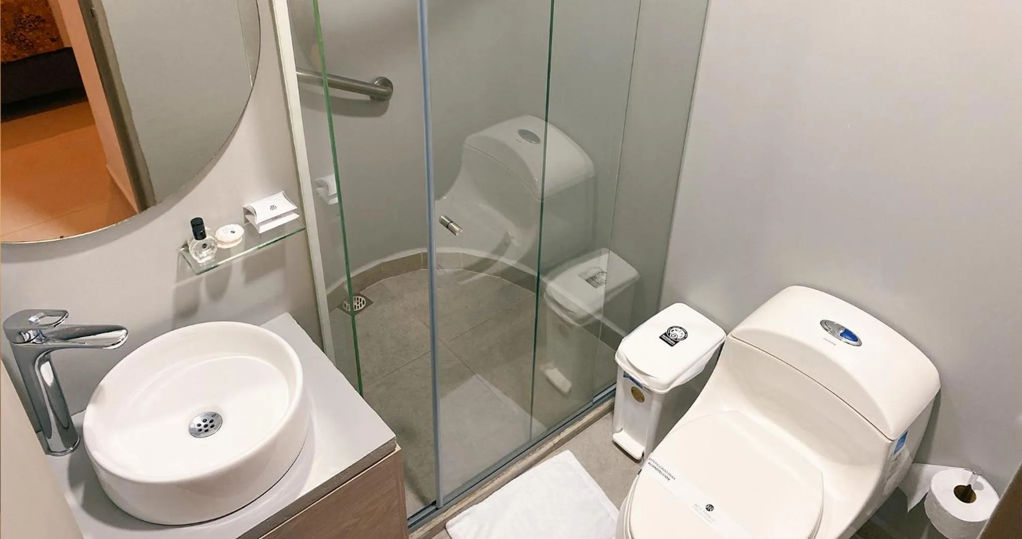 Bathroom in Hotel Ruittoque D Prada