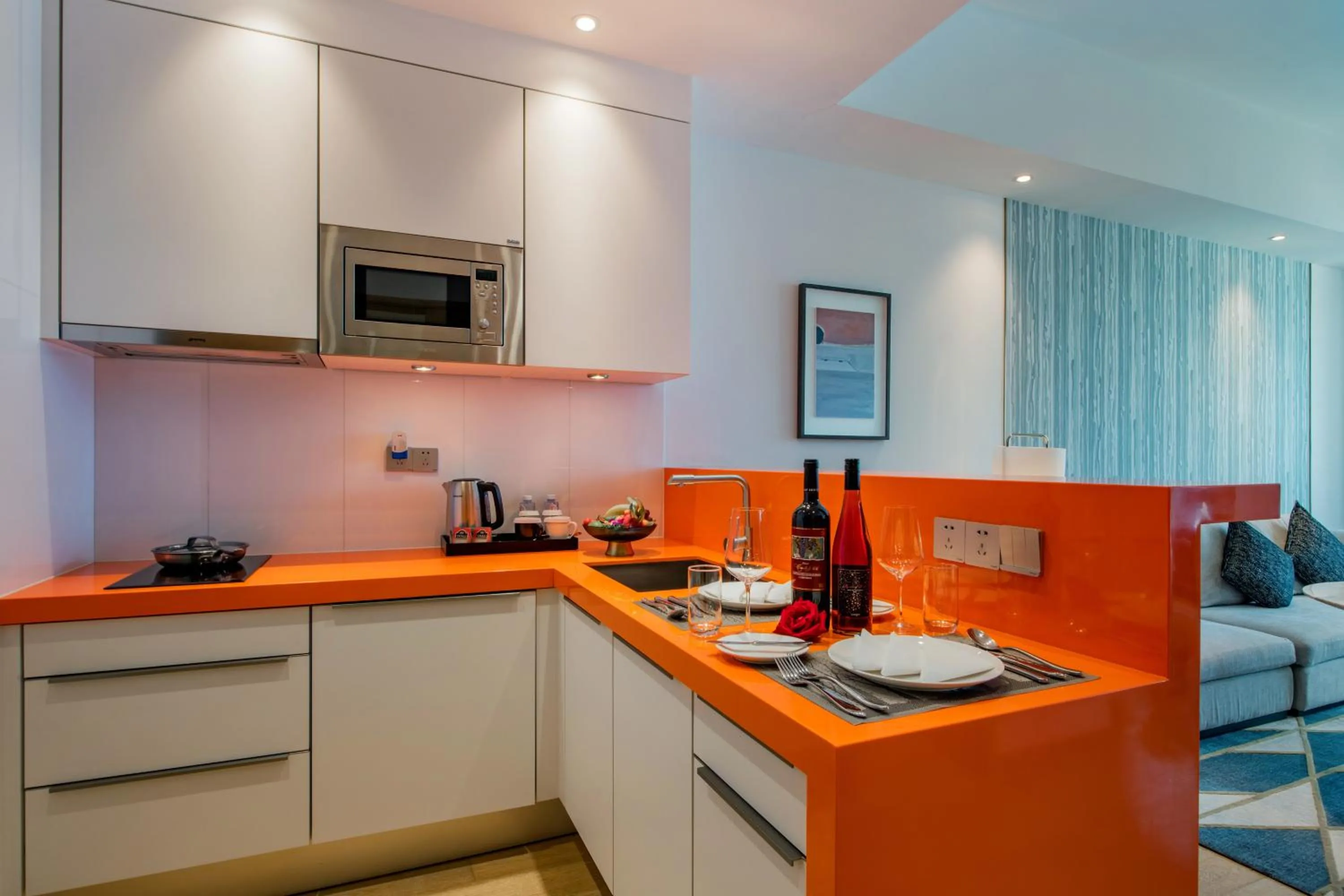 Kitchen or kitchenette in The Clouds Apartment