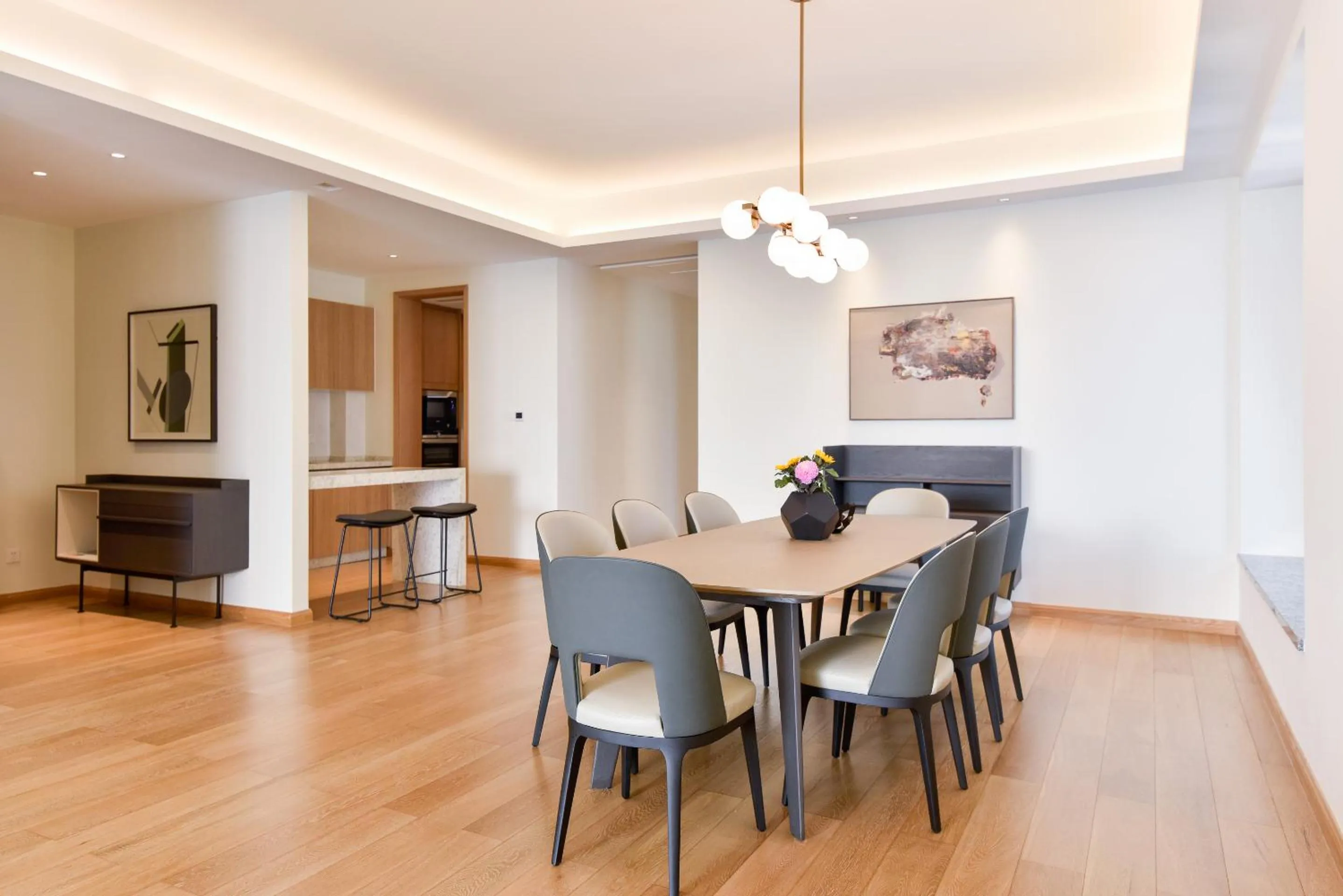 Dining area in The Clouds Apartment