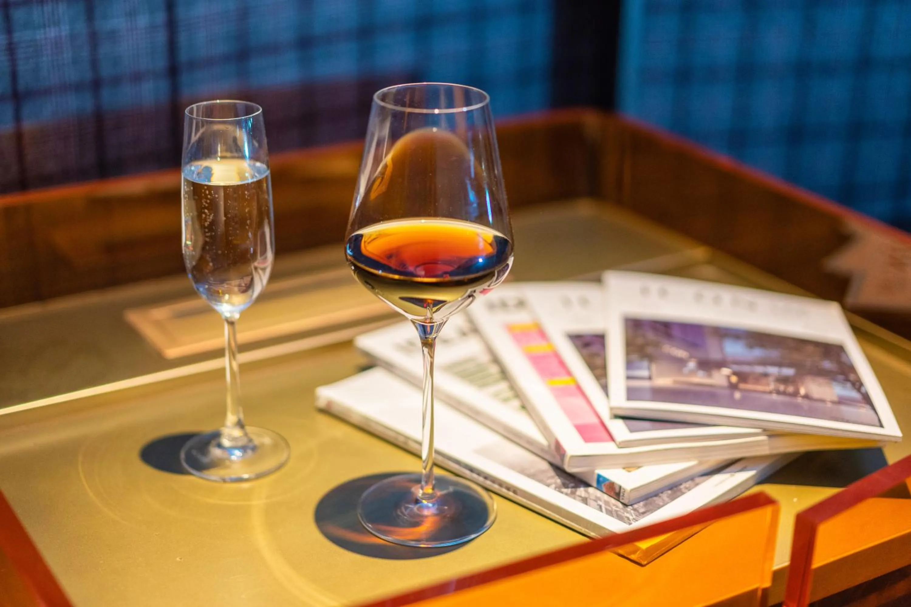 Drinks in The Clouds Apartment