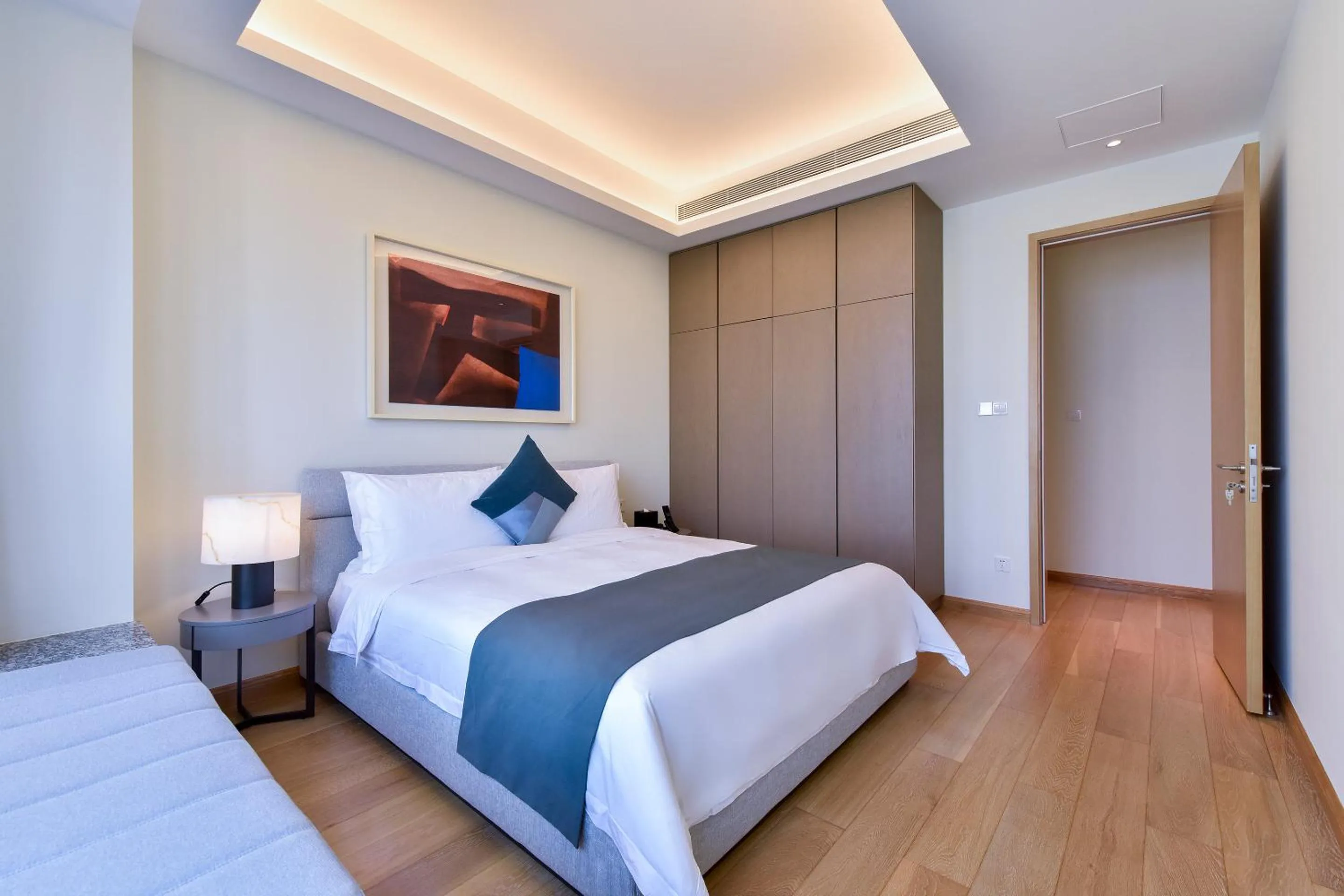 Photo of the whole room, Bed in The Clouds Apartment