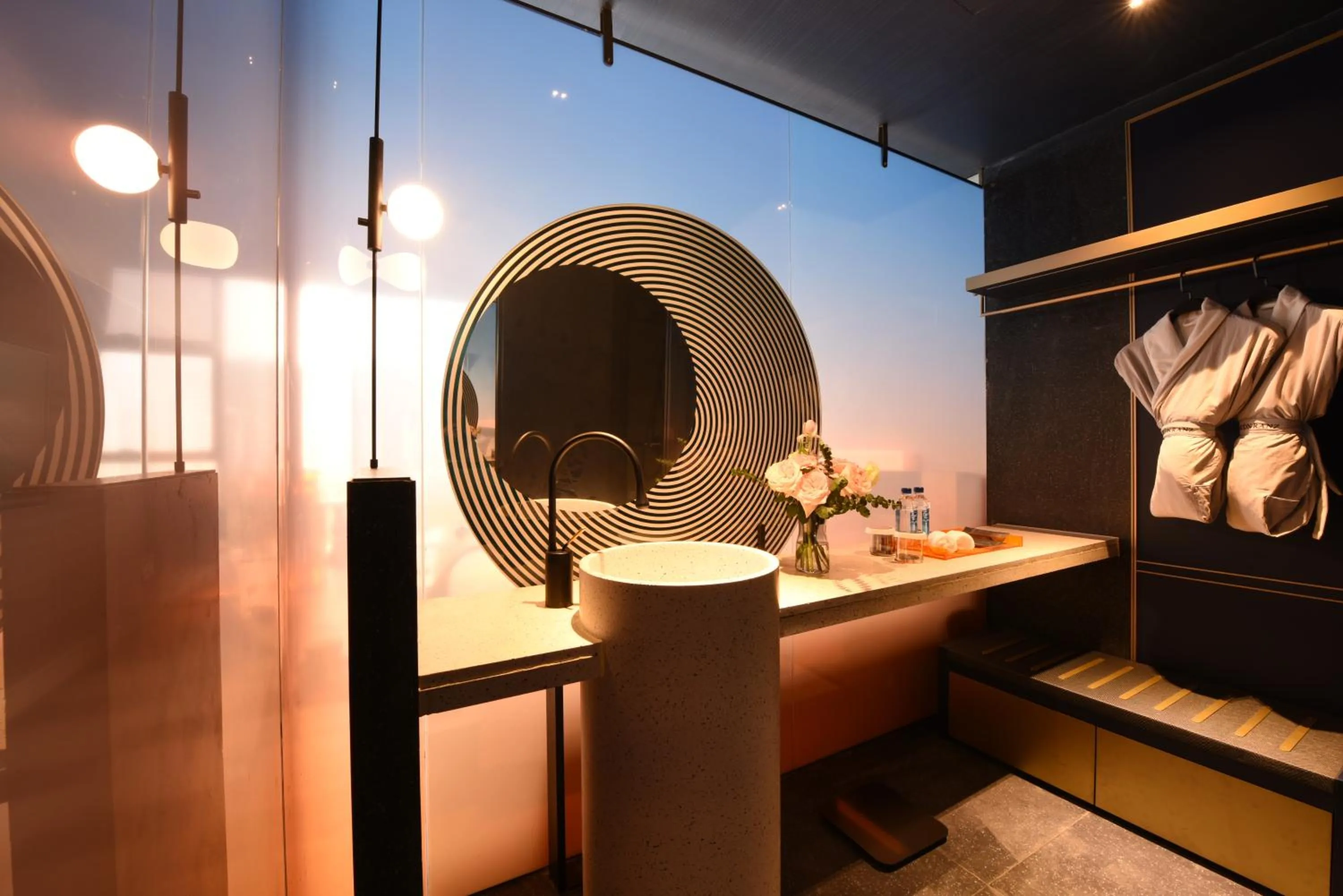 Toilet in The Clouds Apartment