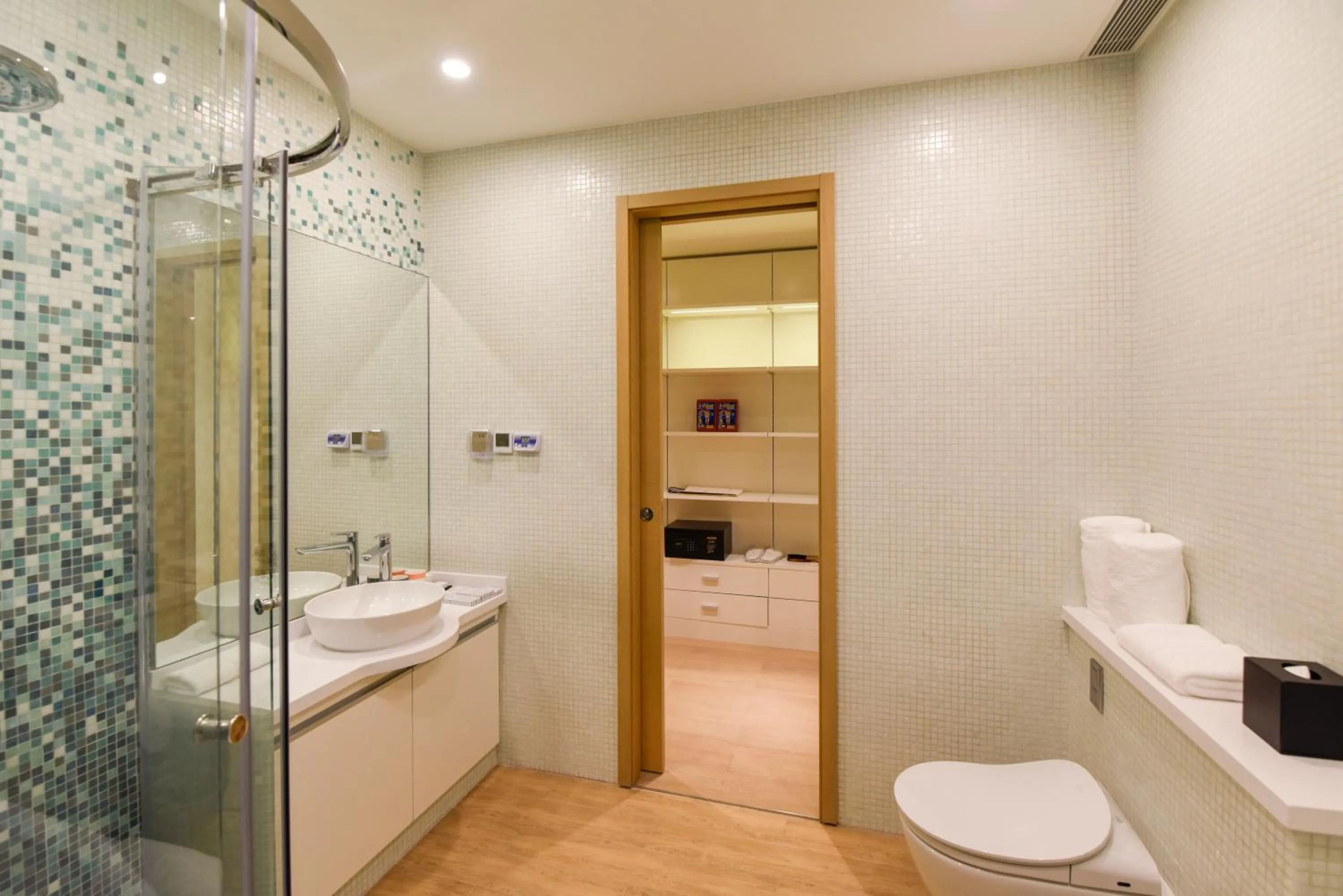 Toilet in The Clouds Apartment