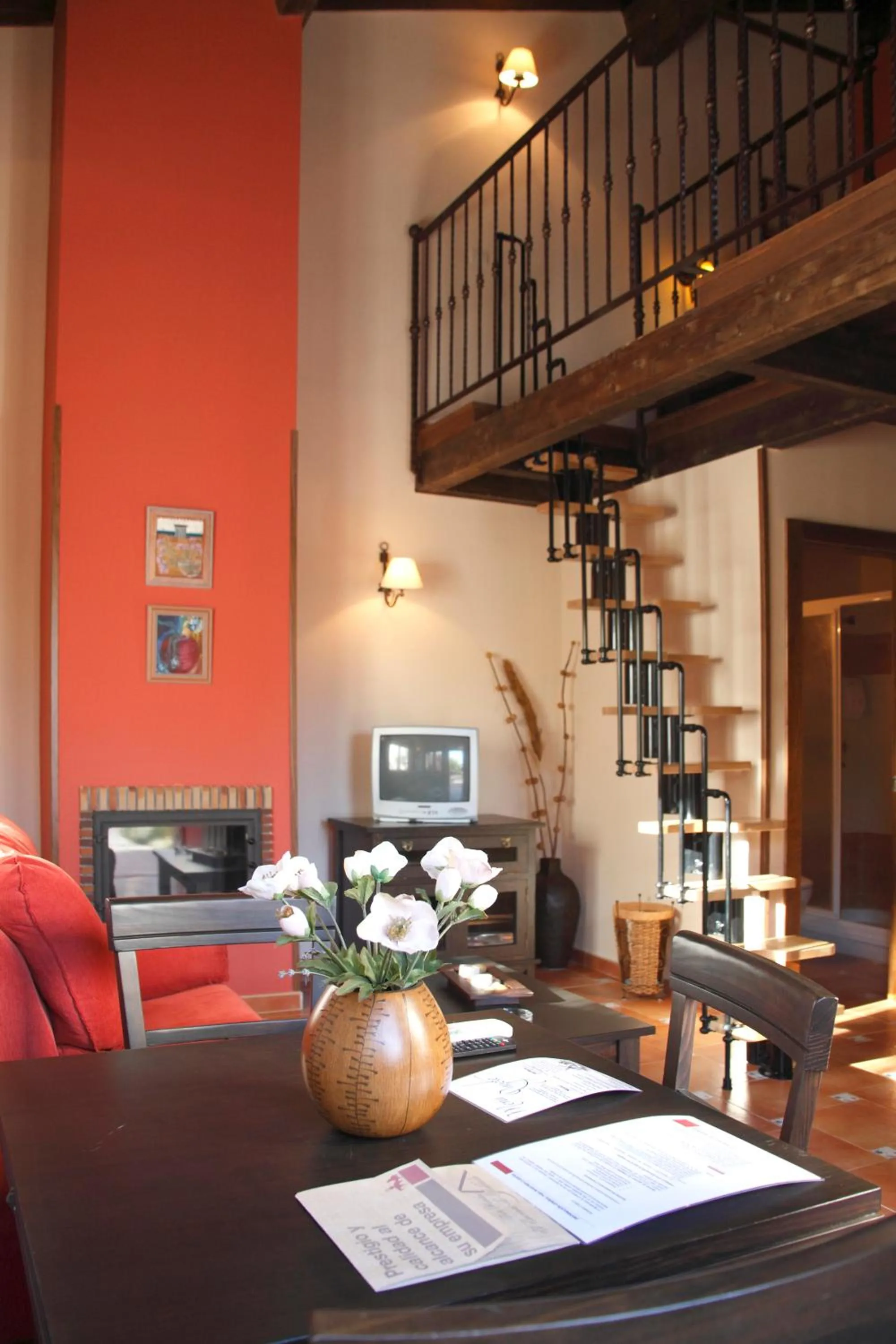 Living room in Finca El Encinar