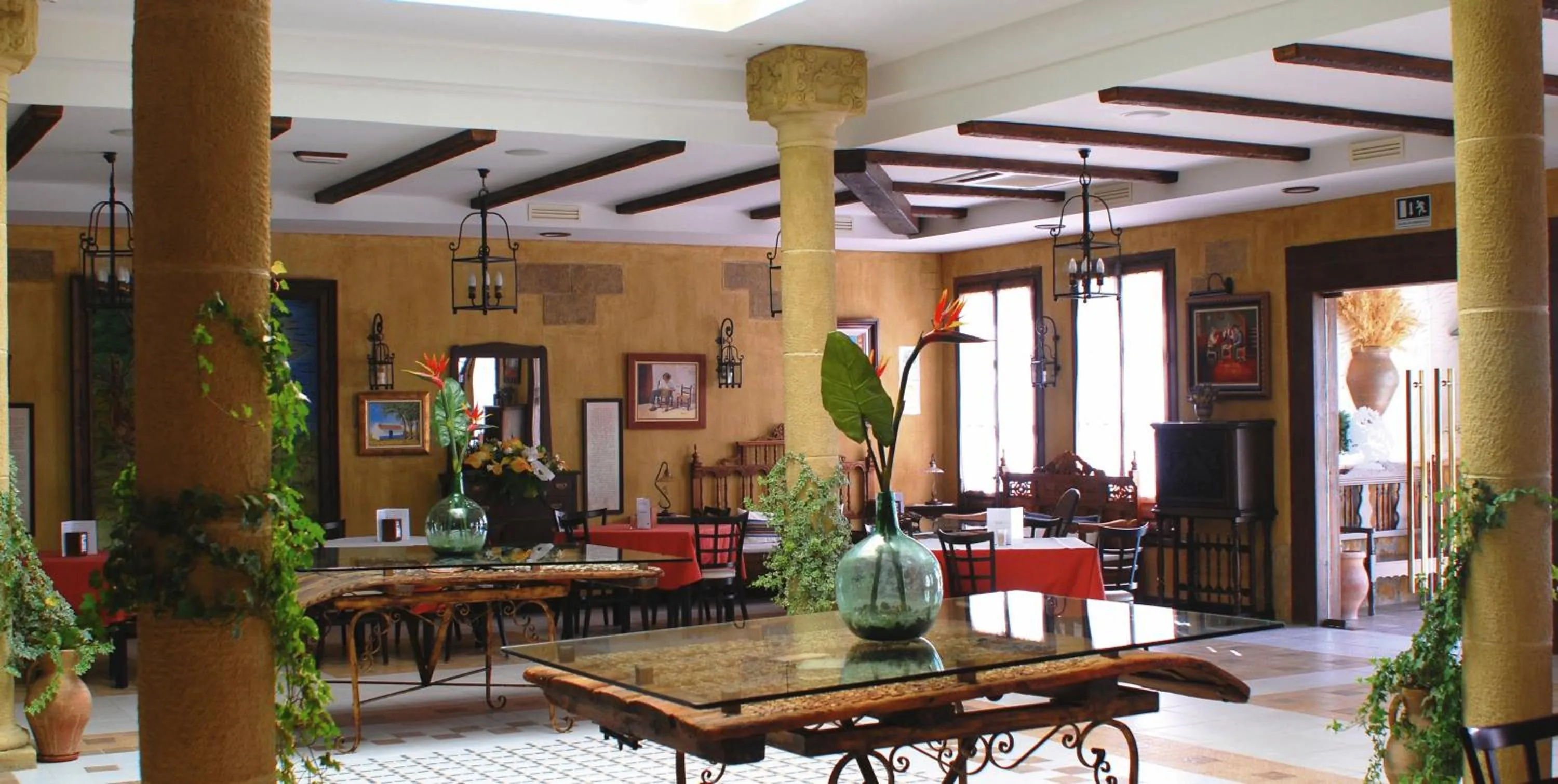 Living room in Finca El Encinar