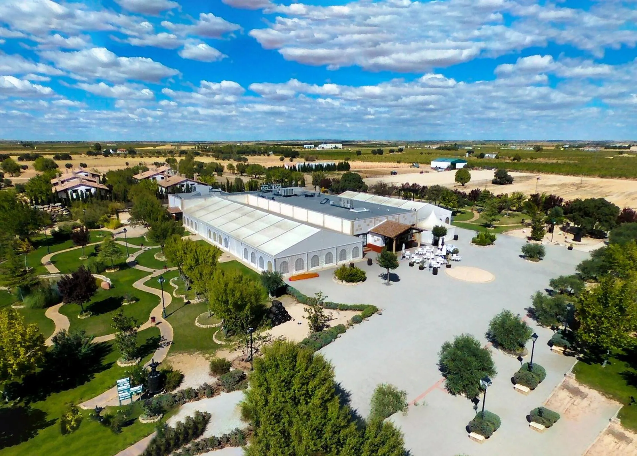 Bird's eye view in Finca El Encinar