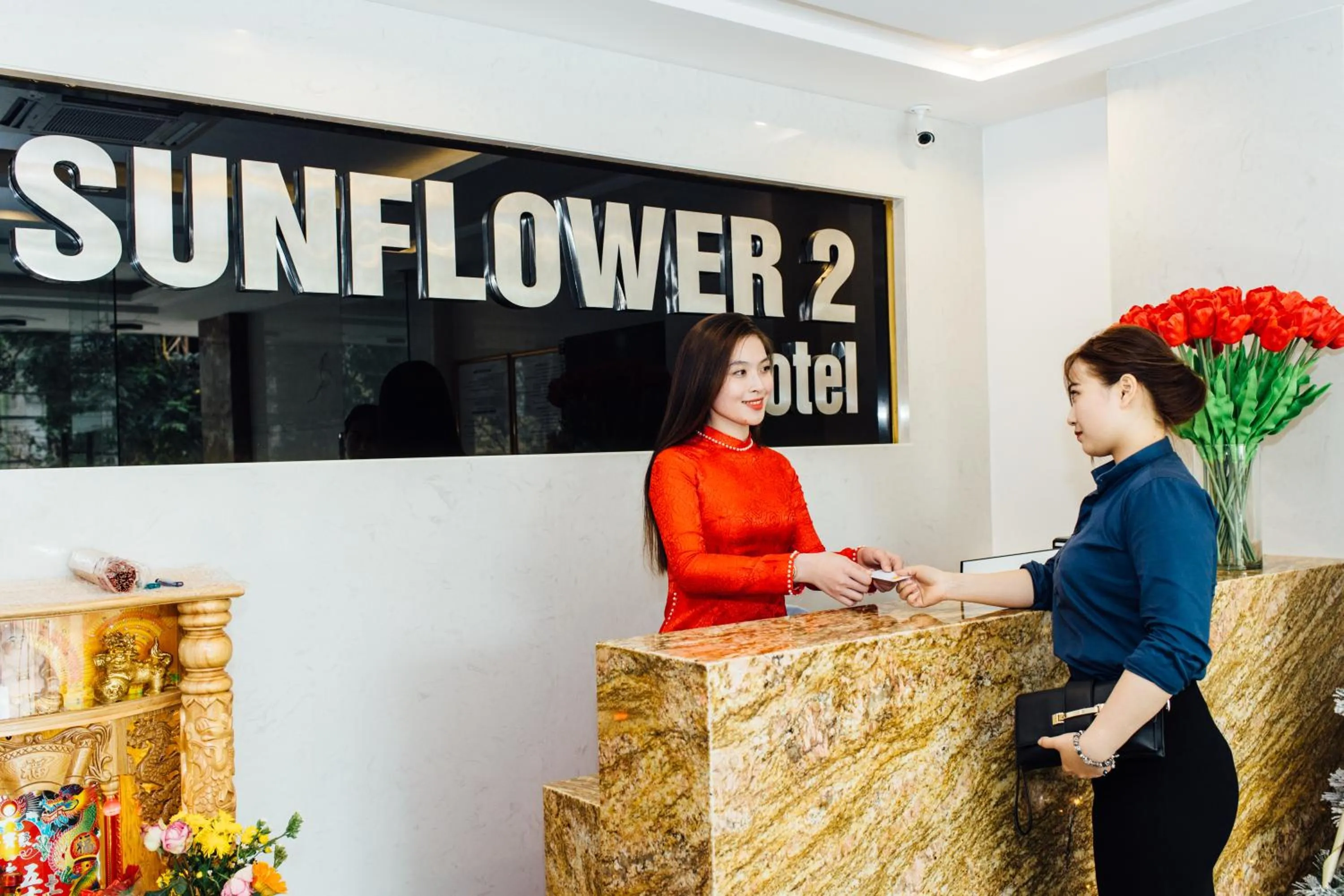 Staff in Sunflower Hotel 2