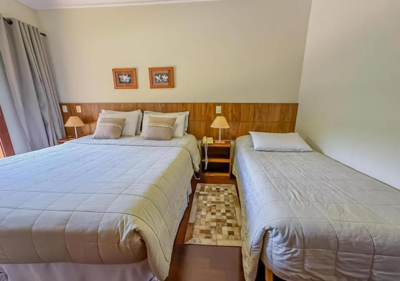 Bedroom, Bed in Pousada Victoria Villa By Nacional Inn - A 800 metros da Vila Capivari