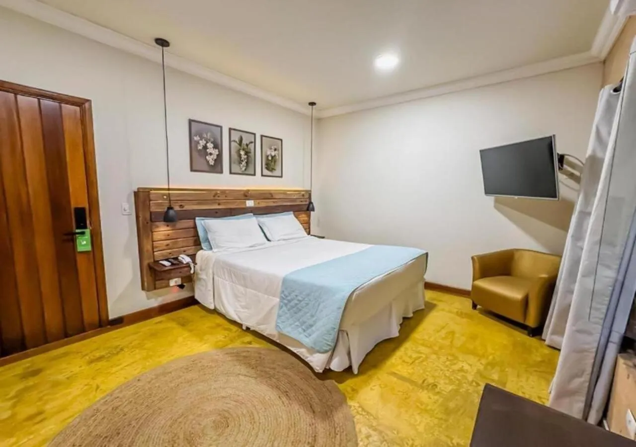 Bedroom, Bed in Pousada Victoria Villa By Nacional Inn - A 800 metros da Vila Capivari