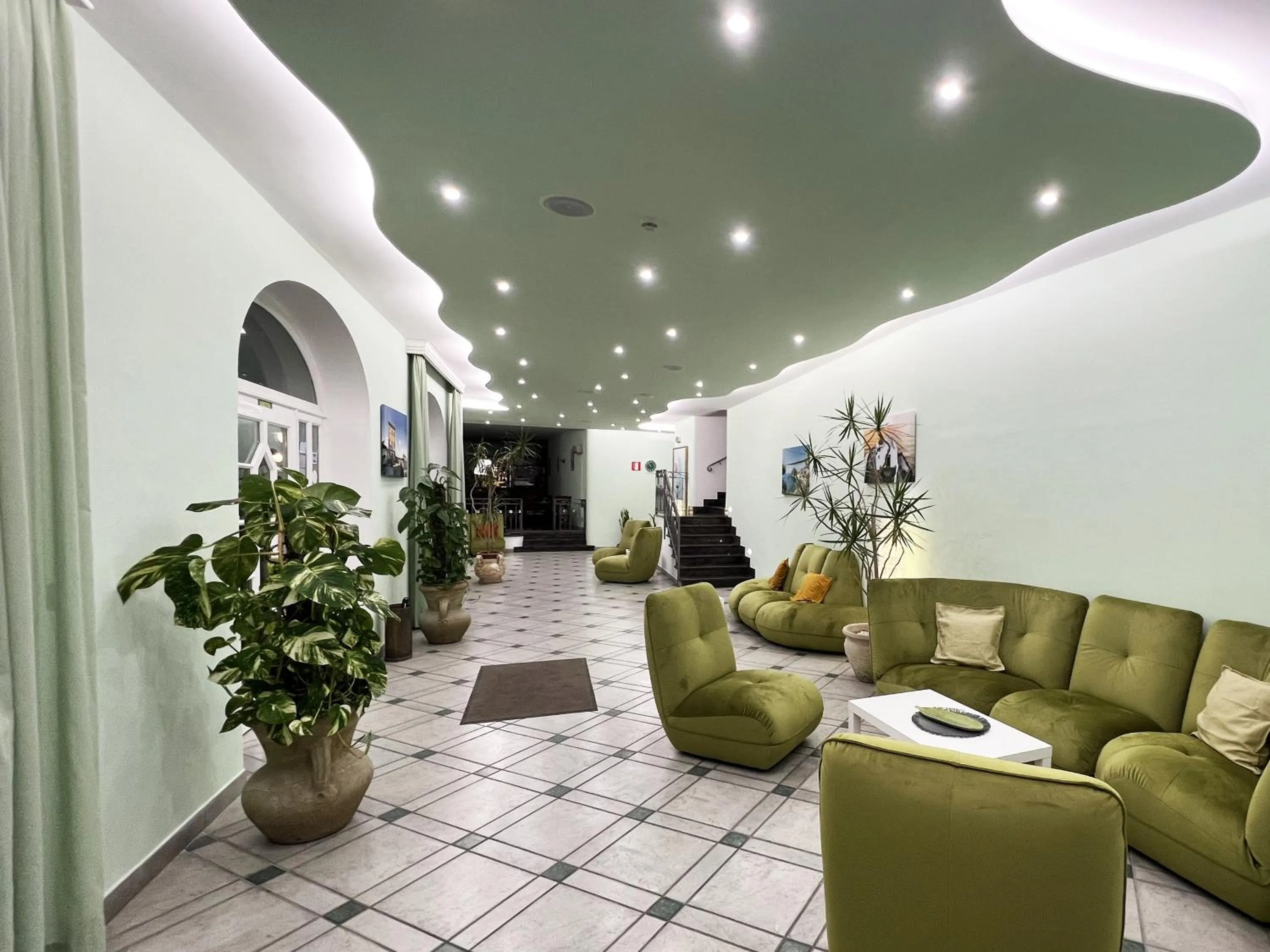 Lobby or reception in Hotel La Ginestra