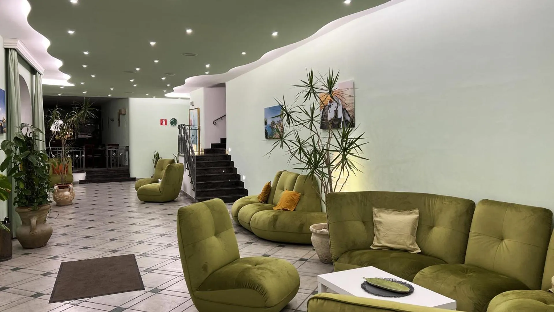 Lobby or reception in Hotel La Ginestra