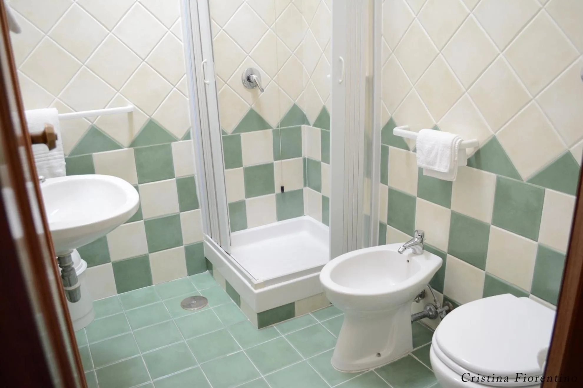 Bathroom in Hotel La Ginestra