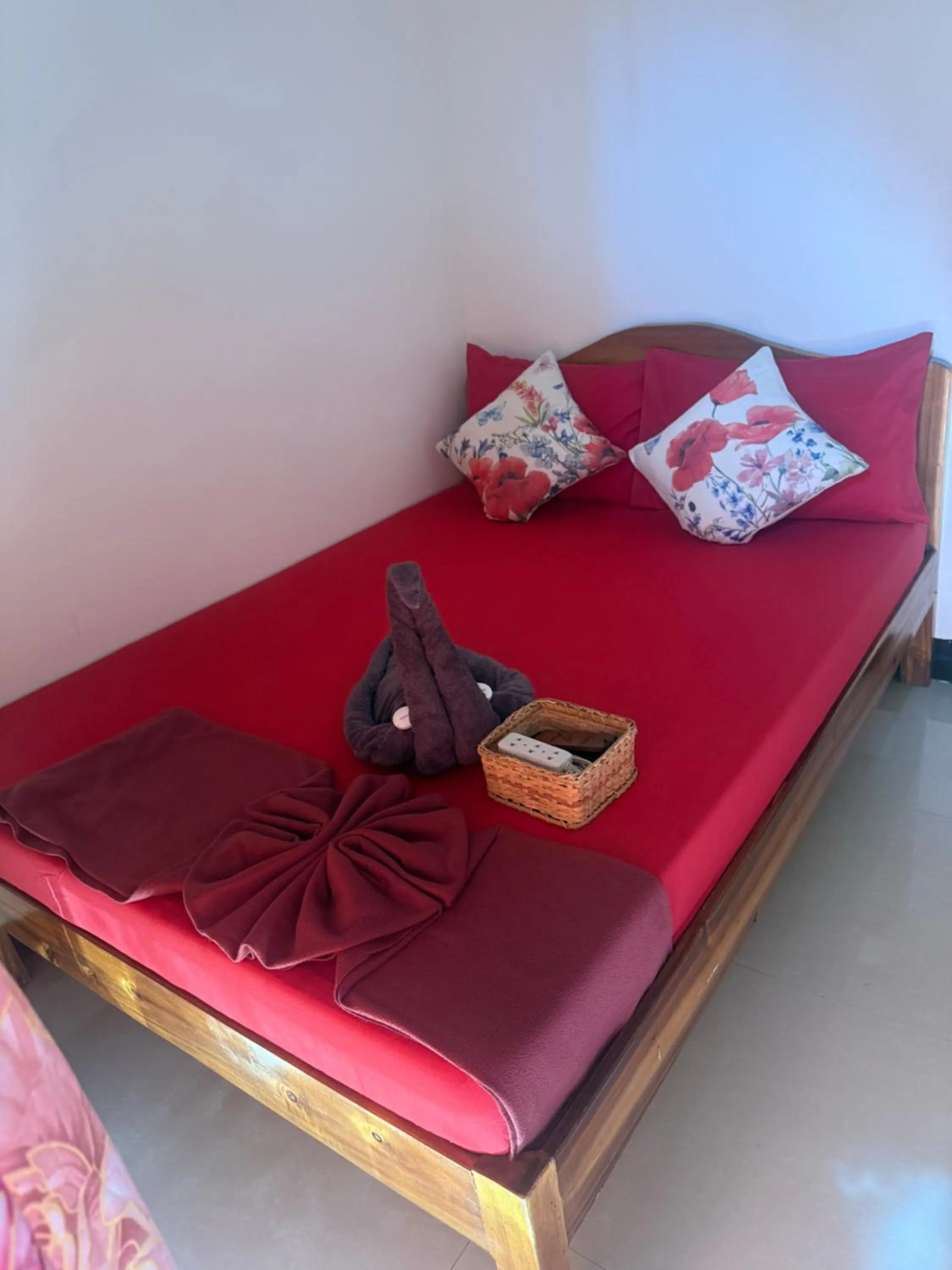 Bed in Lolo Bob's Bed And Breakfast