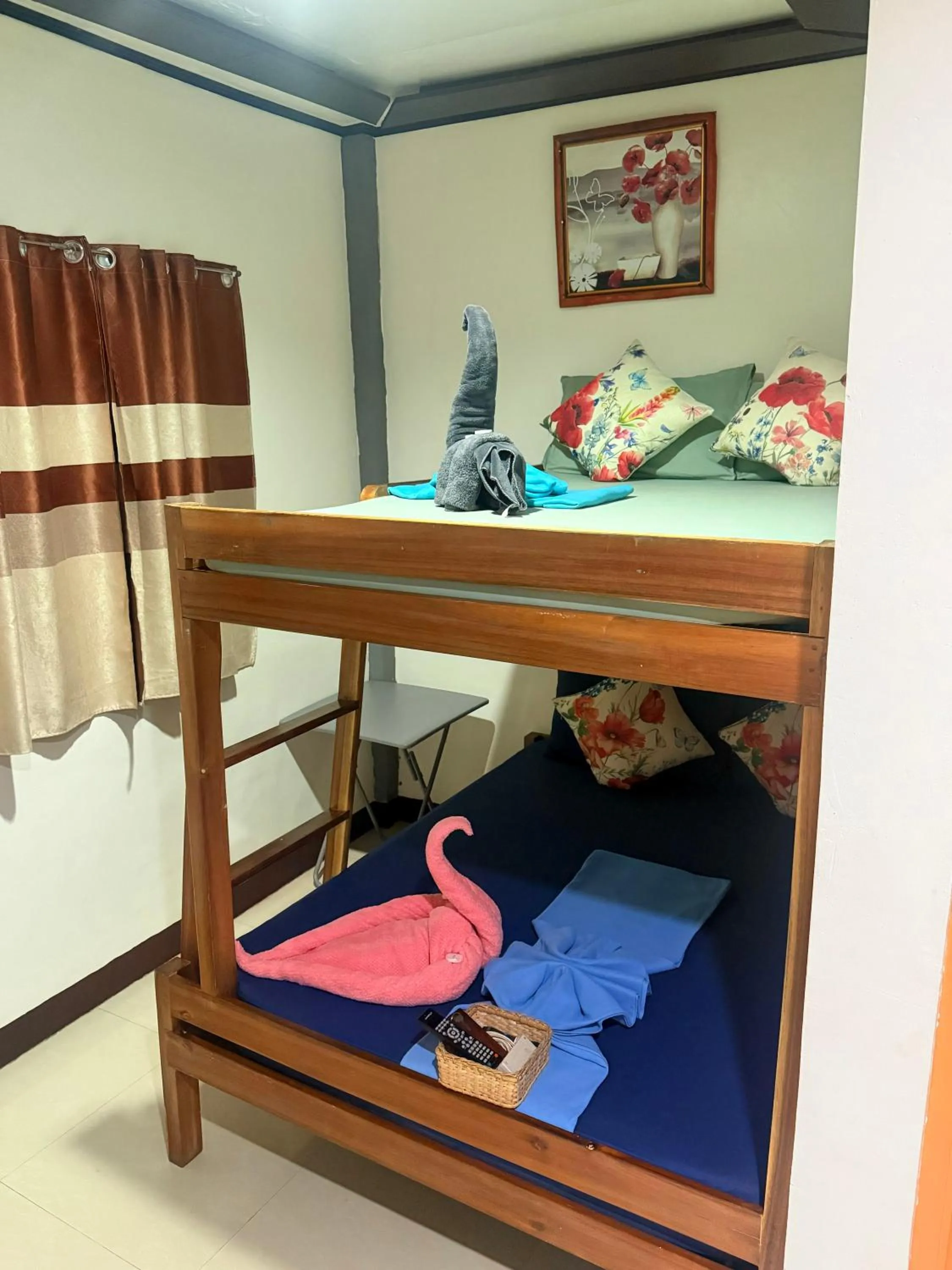 Bed in Lolo Bob's Bed And Breakfast