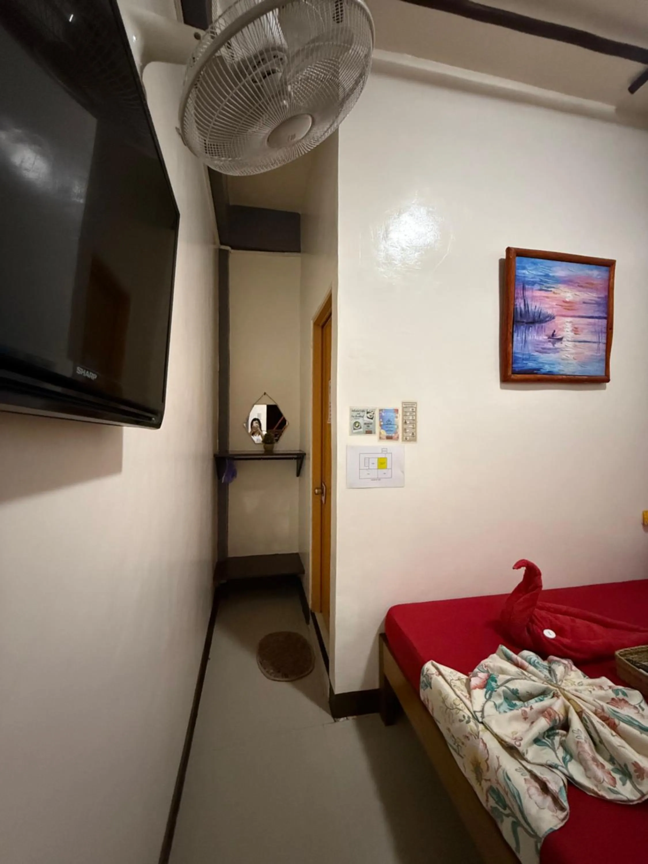 Bed in Lolo Bob's Bed And Breakfast