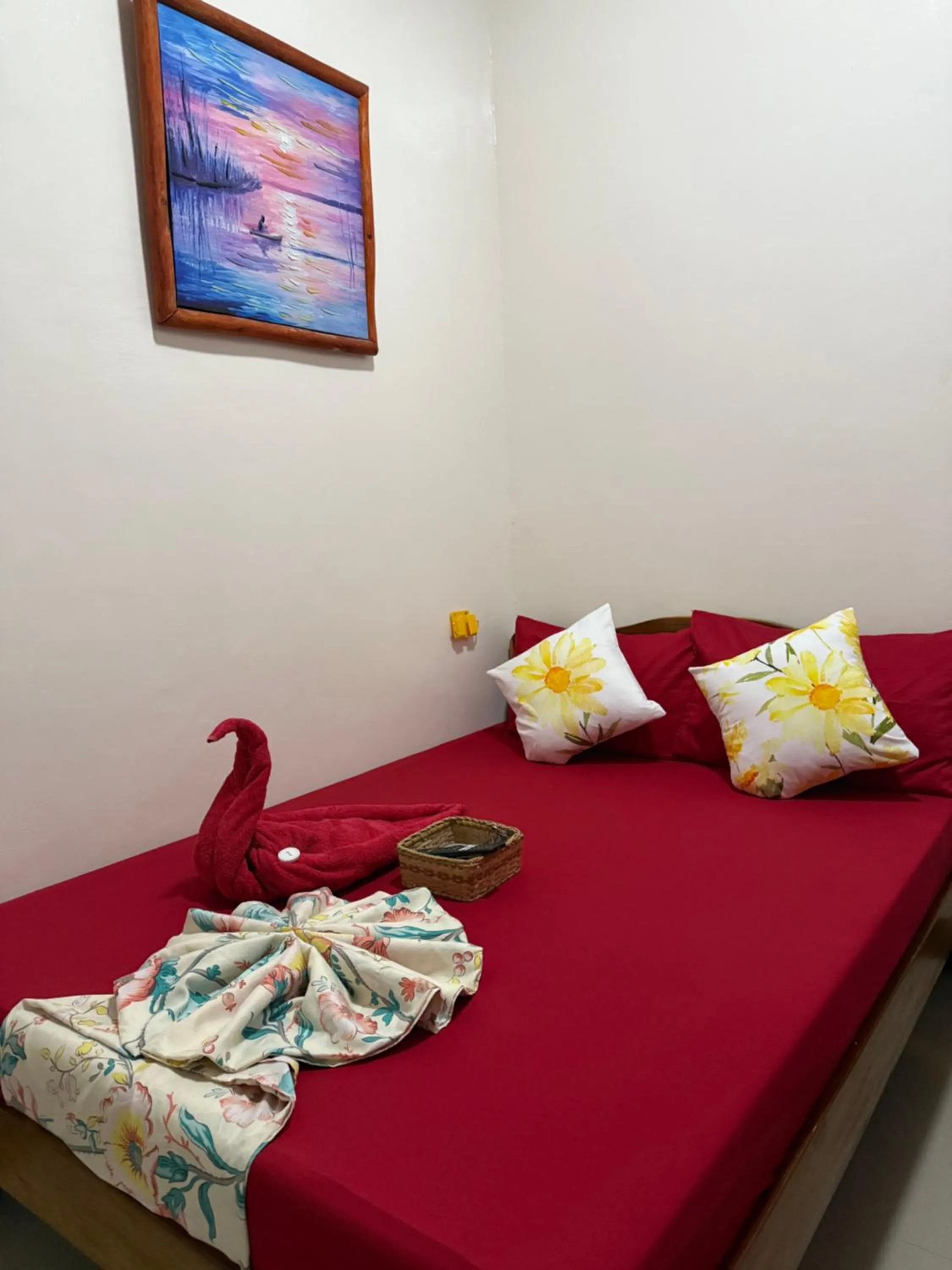 Bed in Lolo Bob's Bed And Breakfast