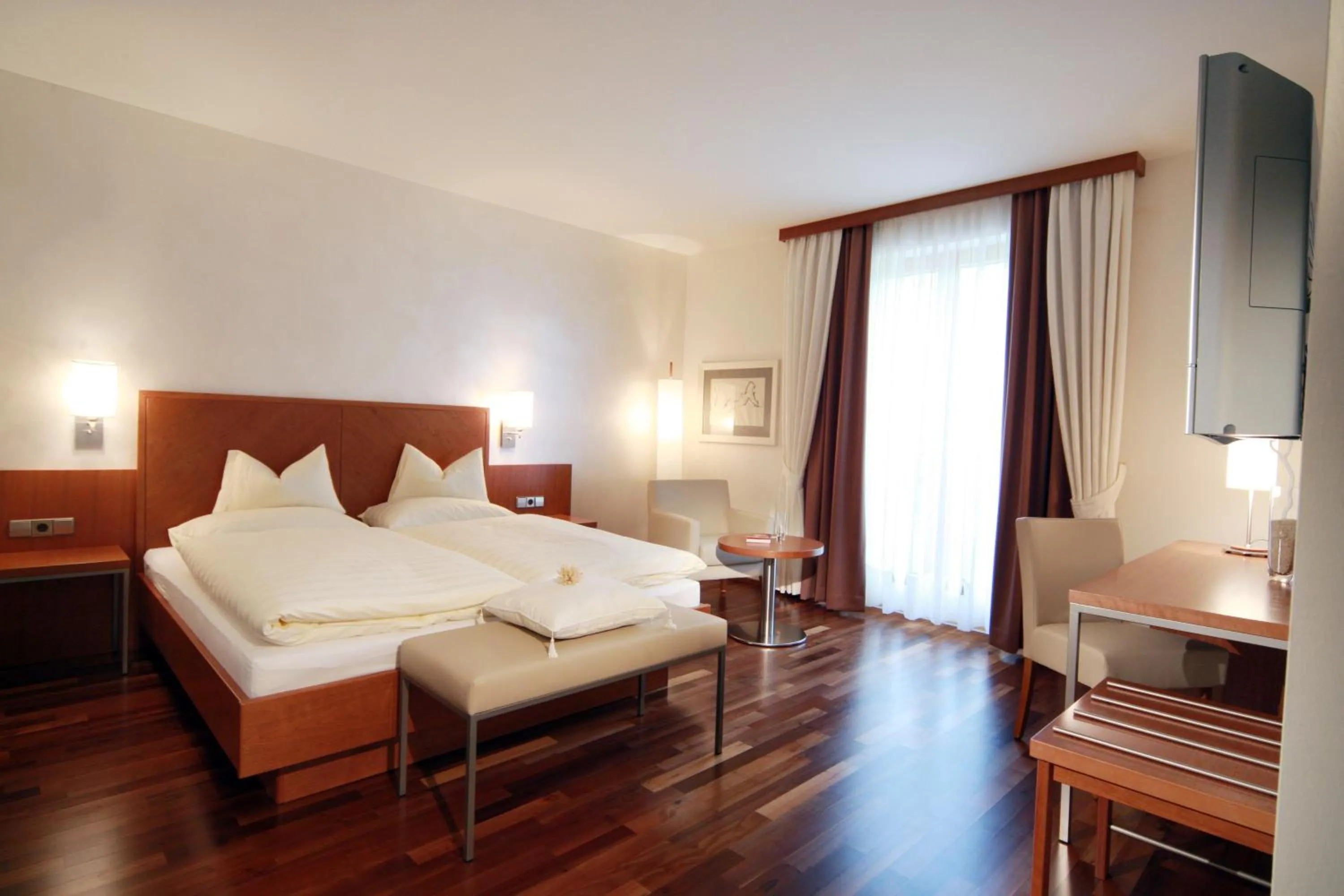 Bedroom, Bed in Landgasthof Erber