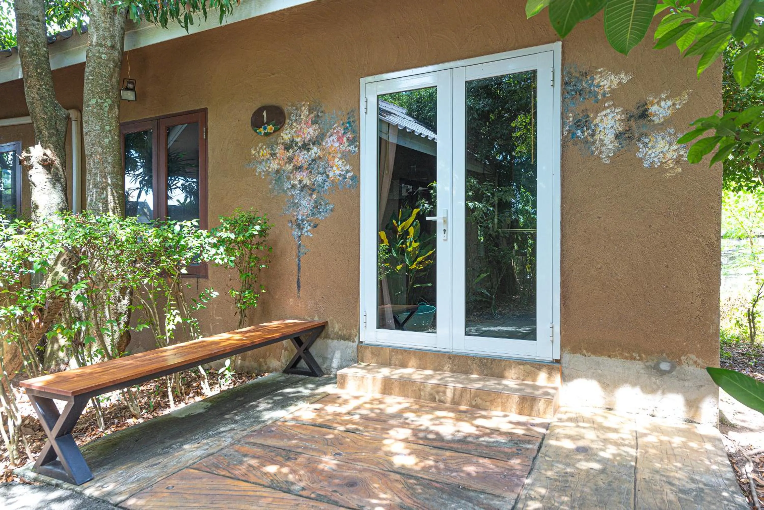 Facade/entrance in Muntra Garden Resort