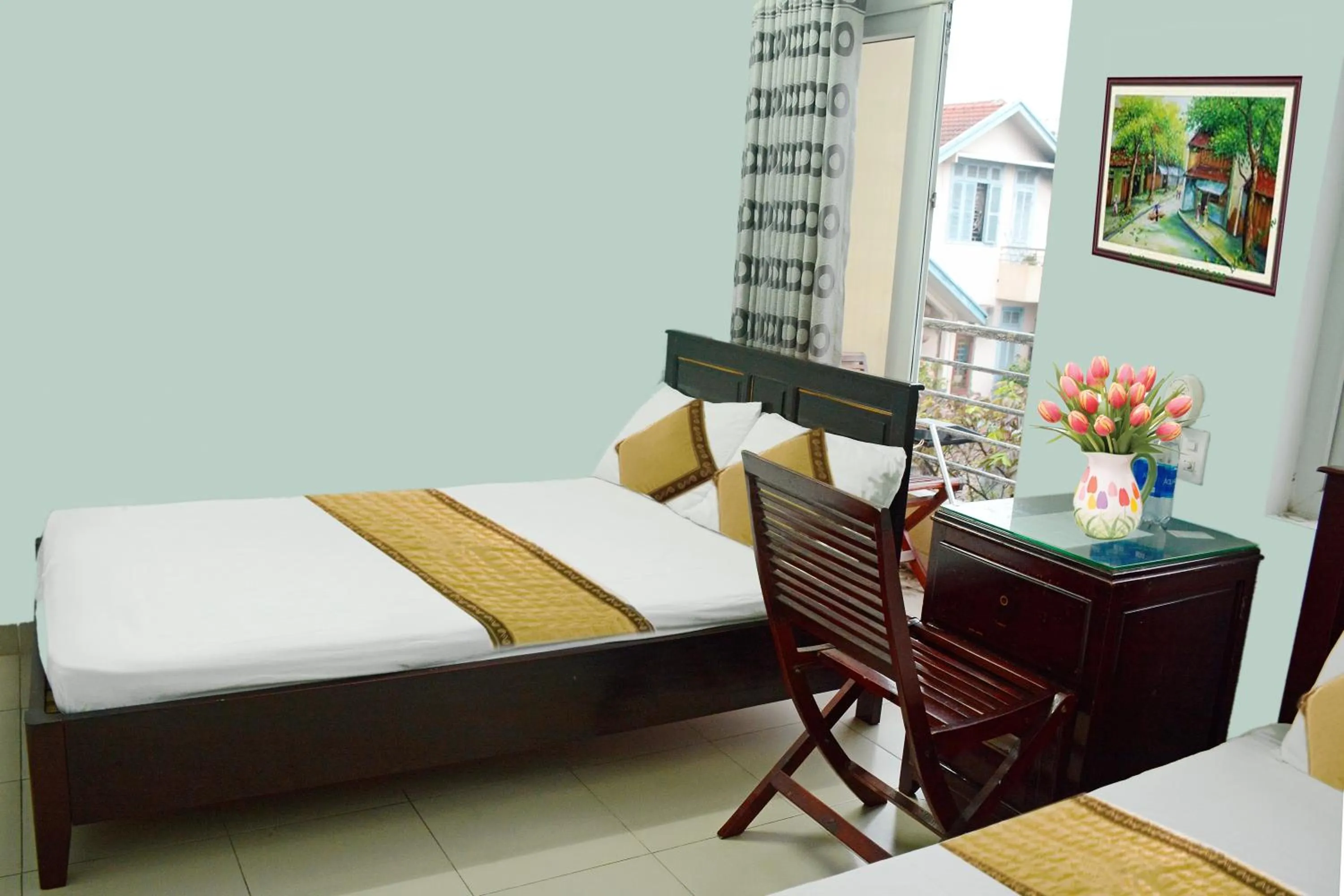 Bedroom, Bed in Cat An Guesthouse