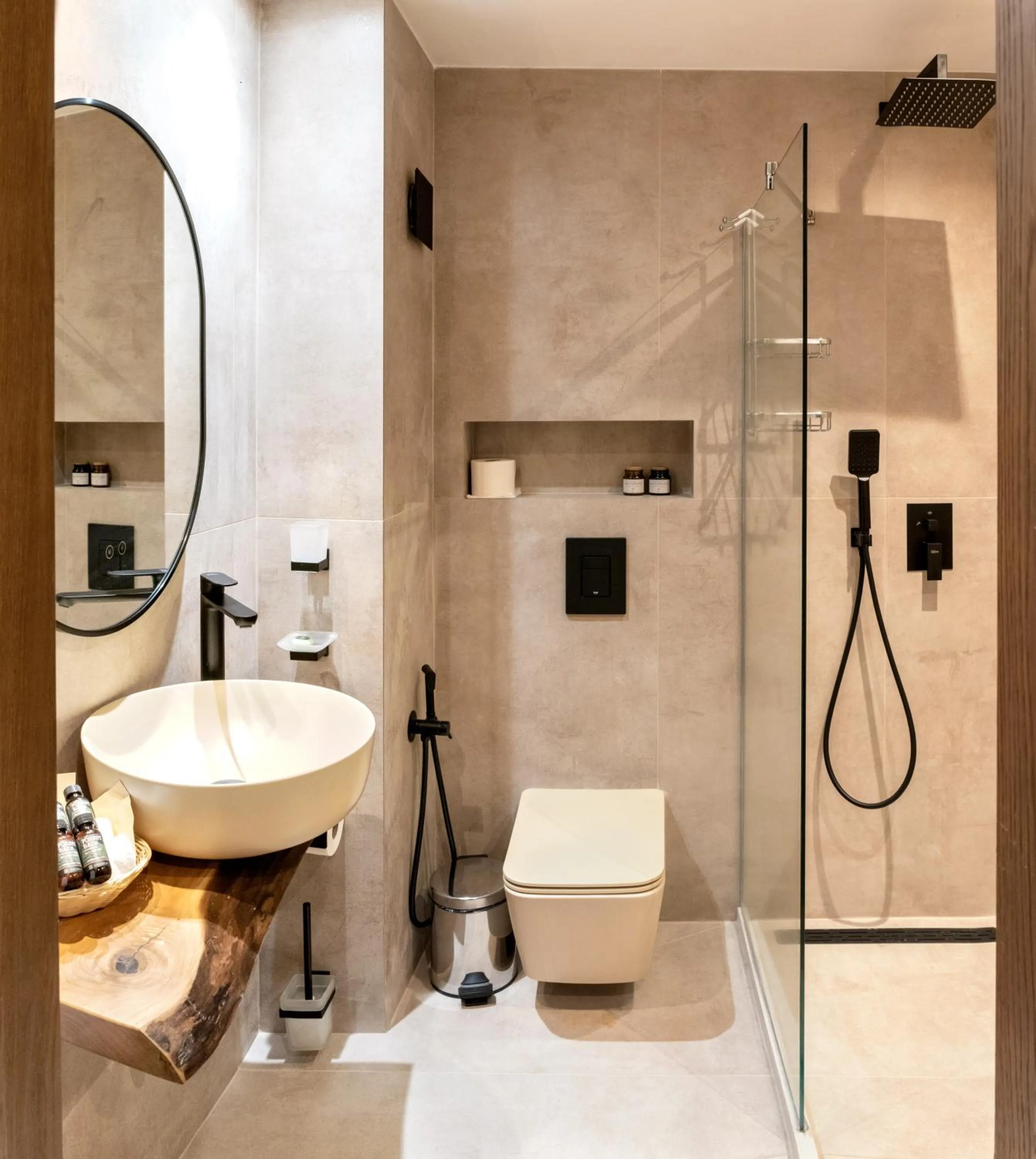 Bathroom in Hotel Yastrebets Wellness & Spa