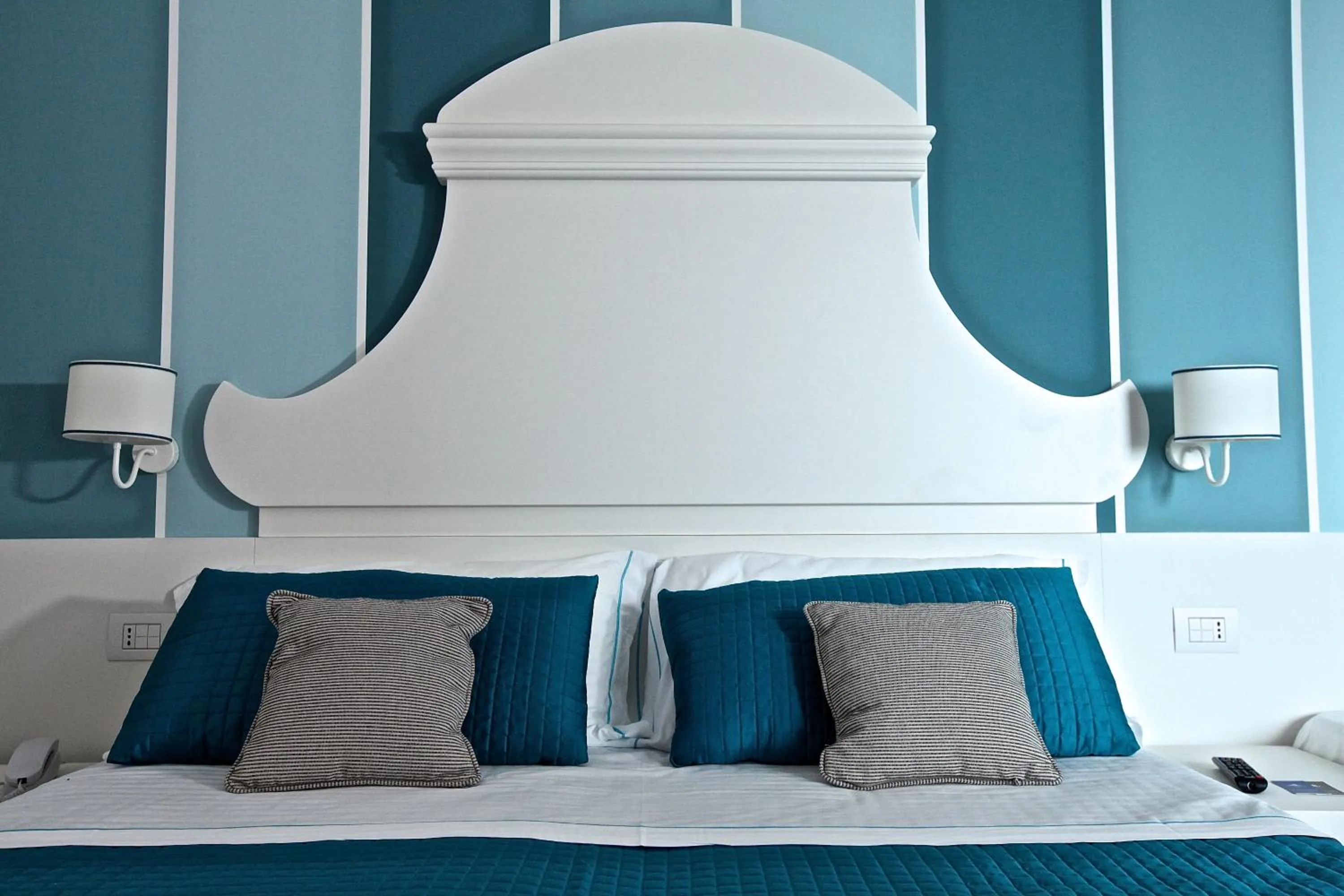 Bed in Hotel Ambassador