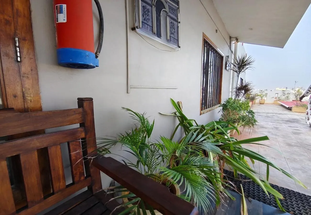 Garden view in The French Villa Elite