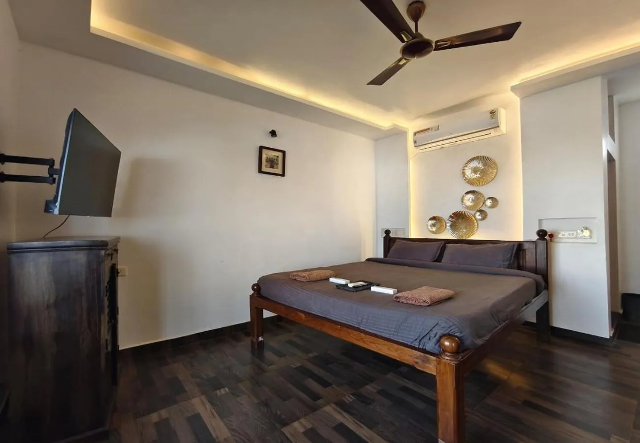 Bedroom, Bed in The French Villa Elite