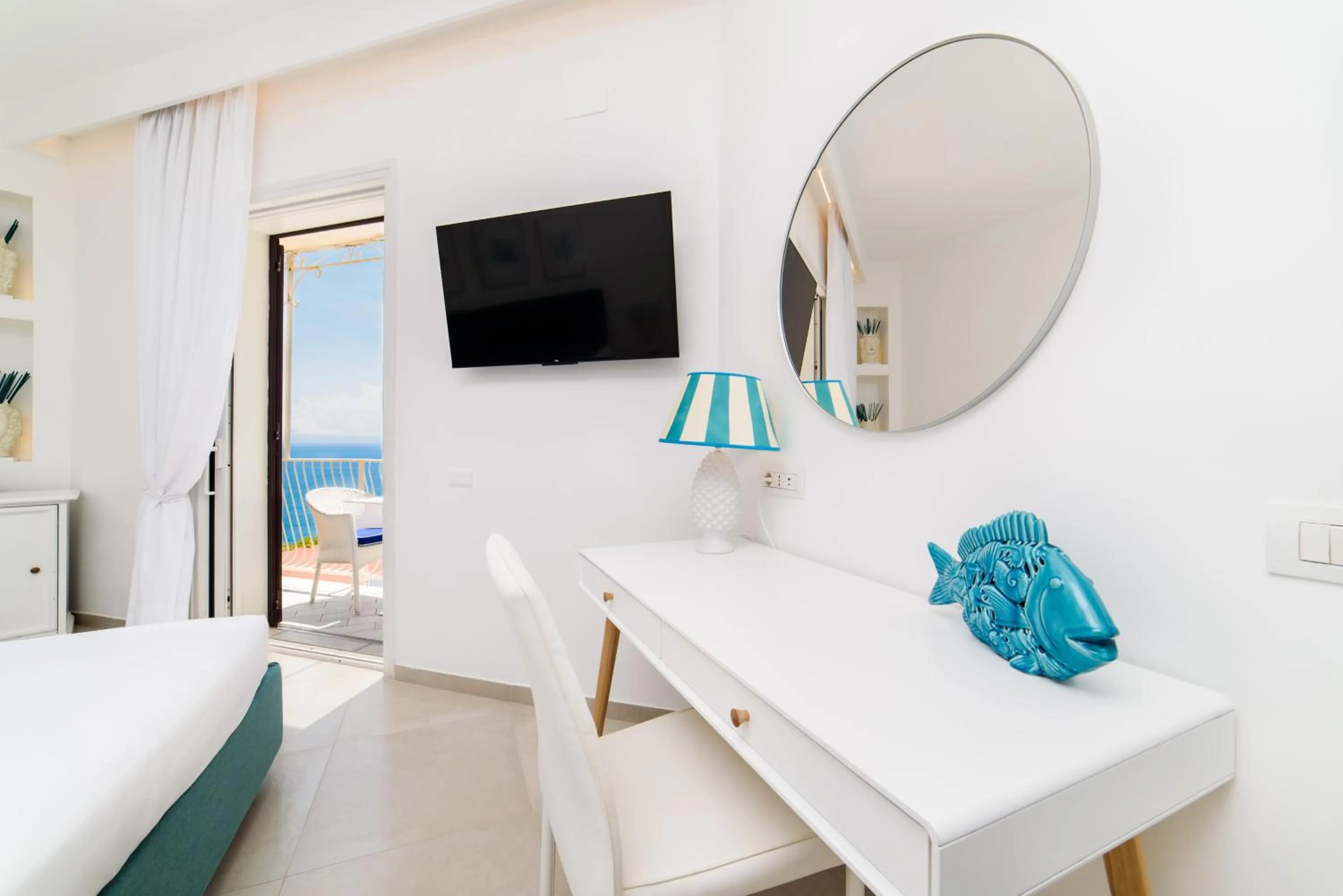View (from property/room), Bed in Residenza Al Pesce D'Oro