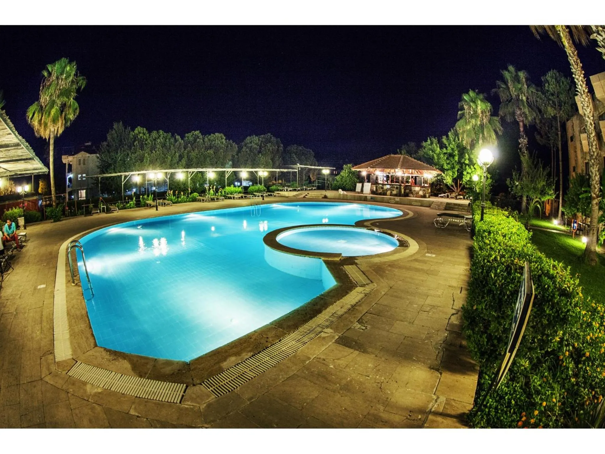 Pool view in Panorama Plaza