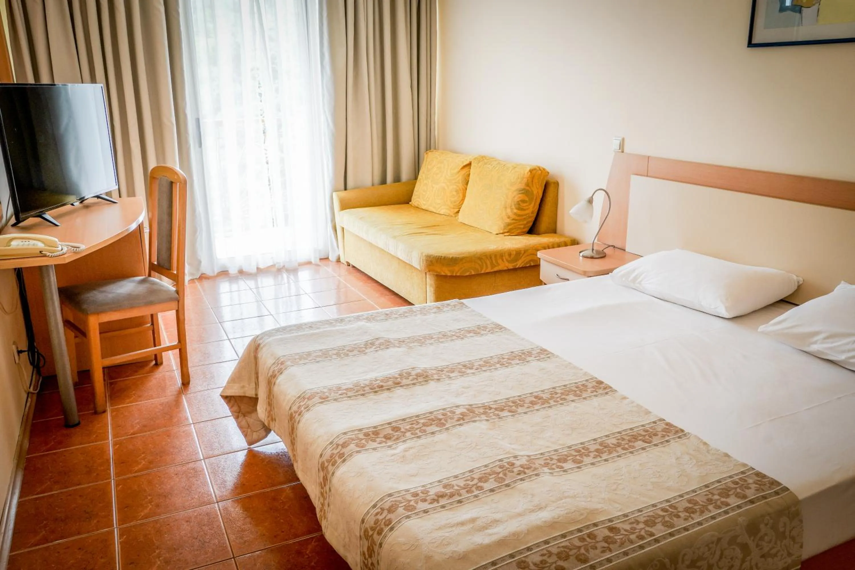 Bed in Vita Park Hotel & Aqua Park