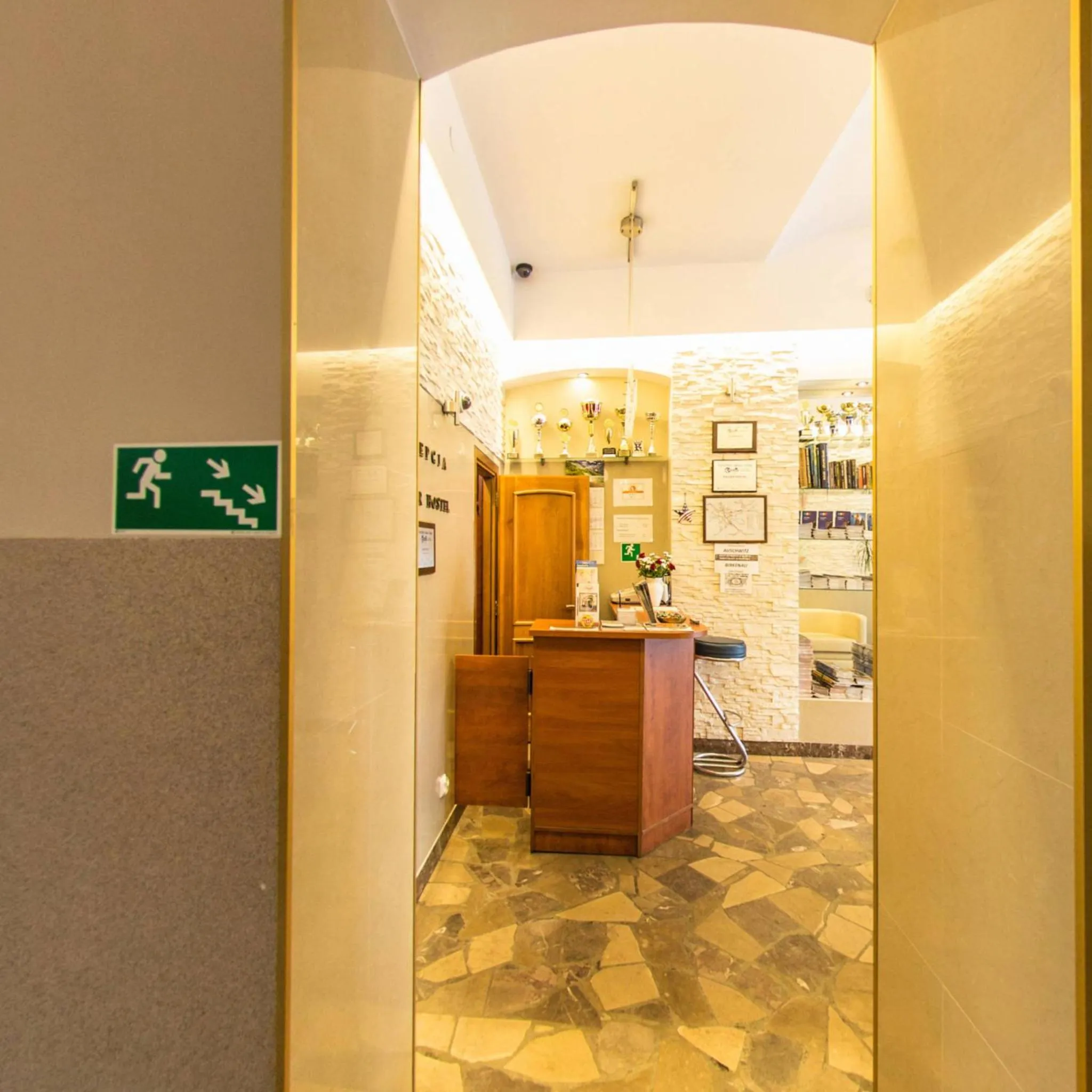 Lobby or reception in Apartamenty Kajzer