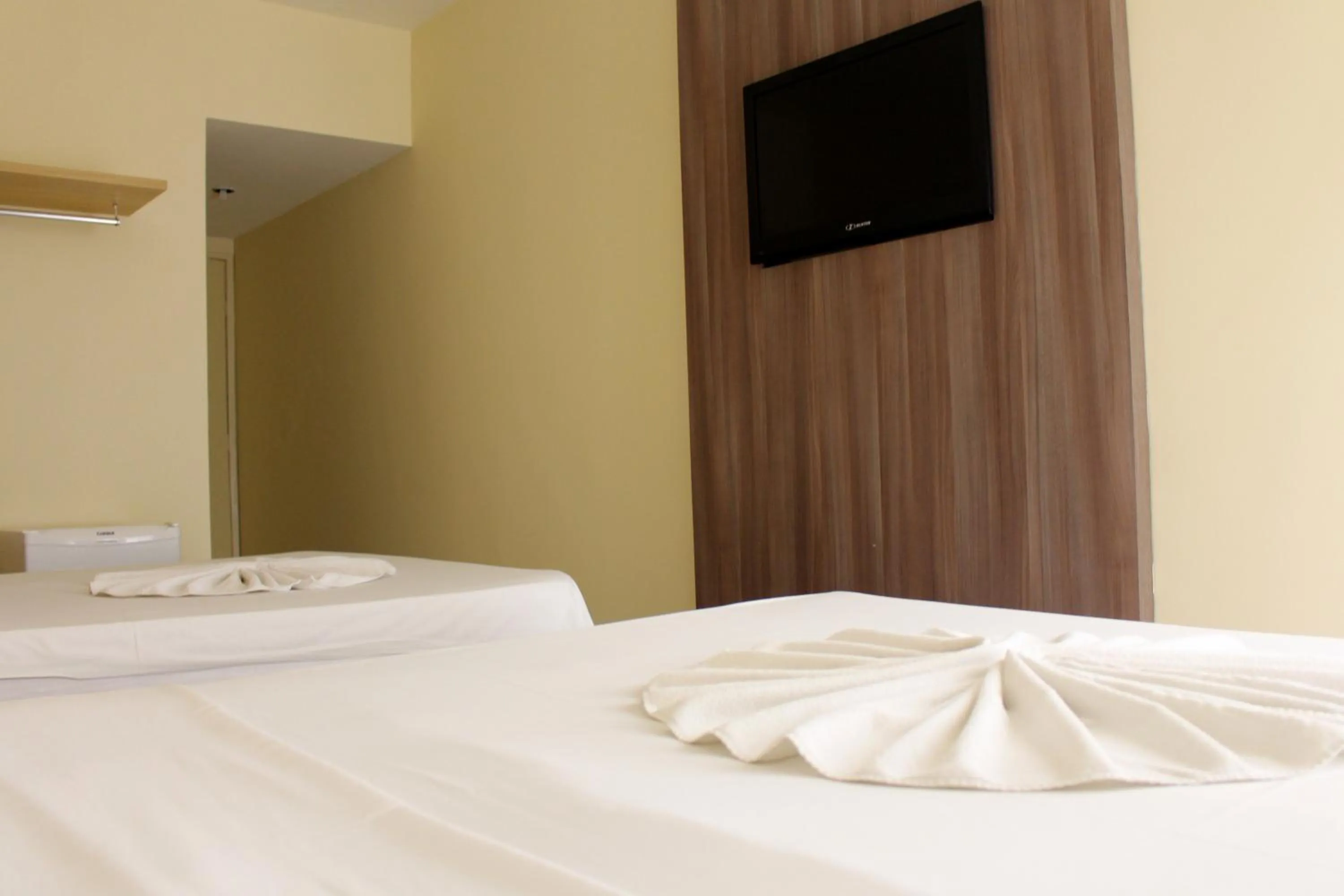 Decorative detail, Bed in MK Express Hotel